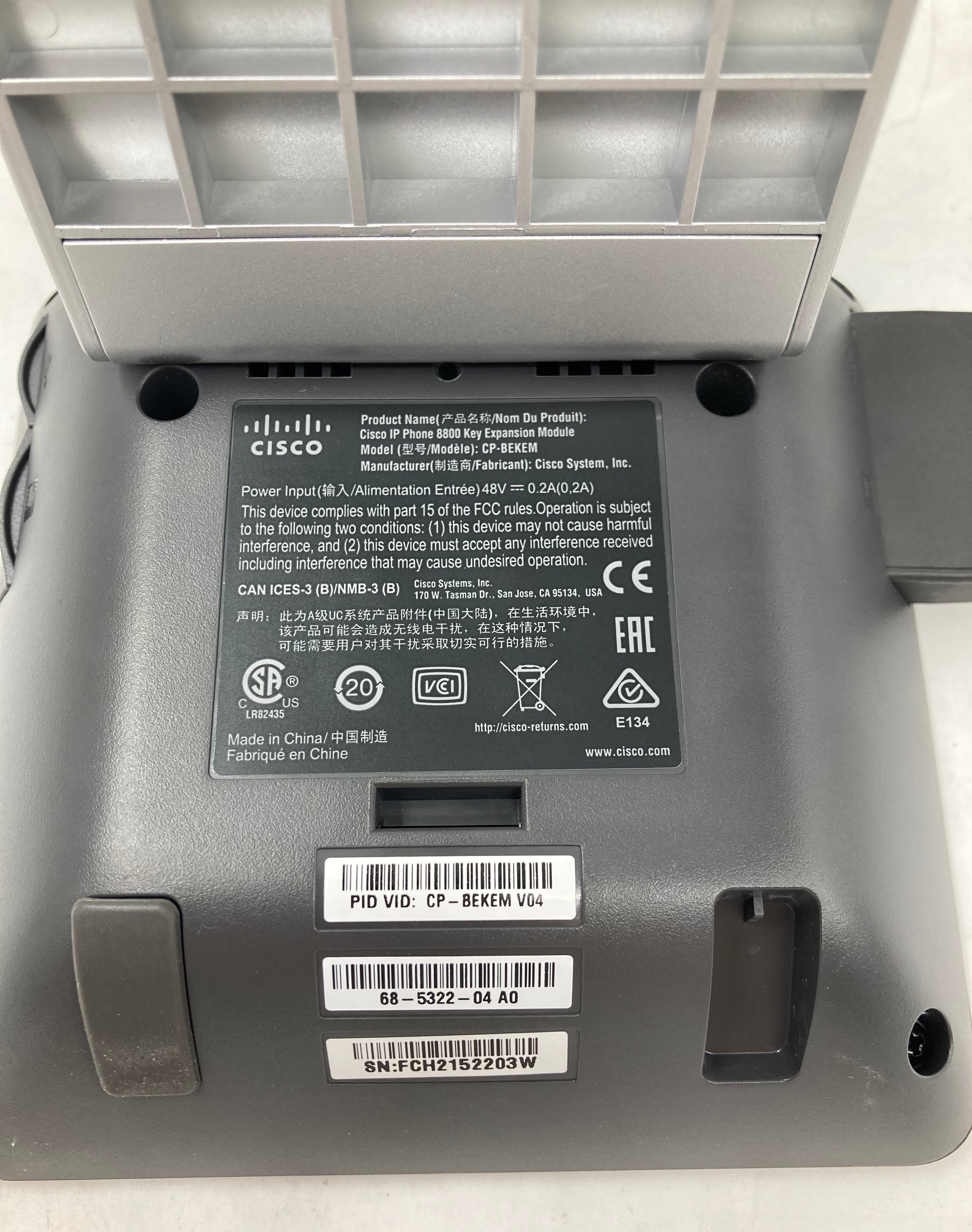 Cisco IP Phone Expansion Module & Connector CP-BEKEM Batch of 9