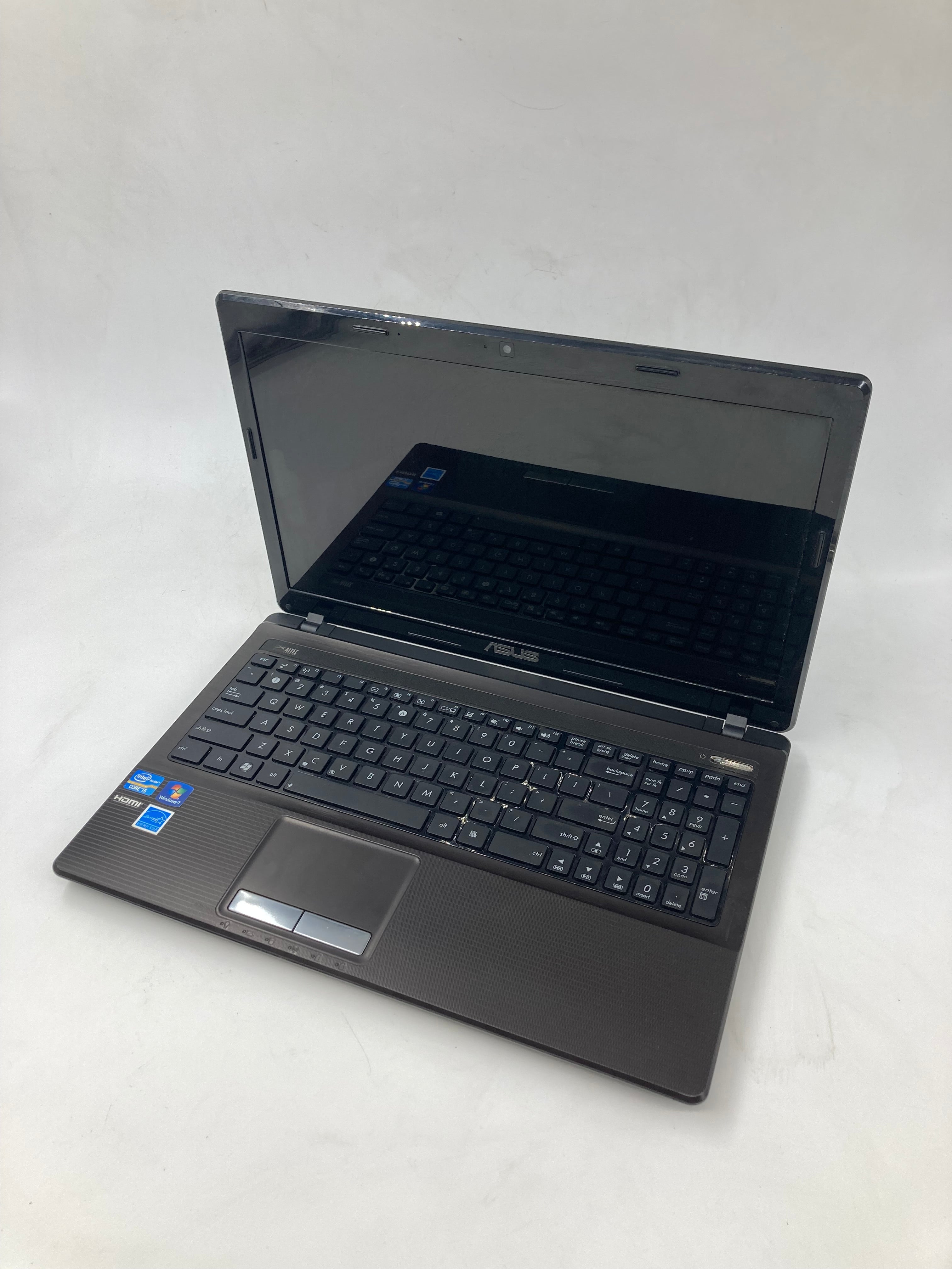 Asus Laptop K53E 15.6" i5 3rd Gen No RAM No HDD *Spares*