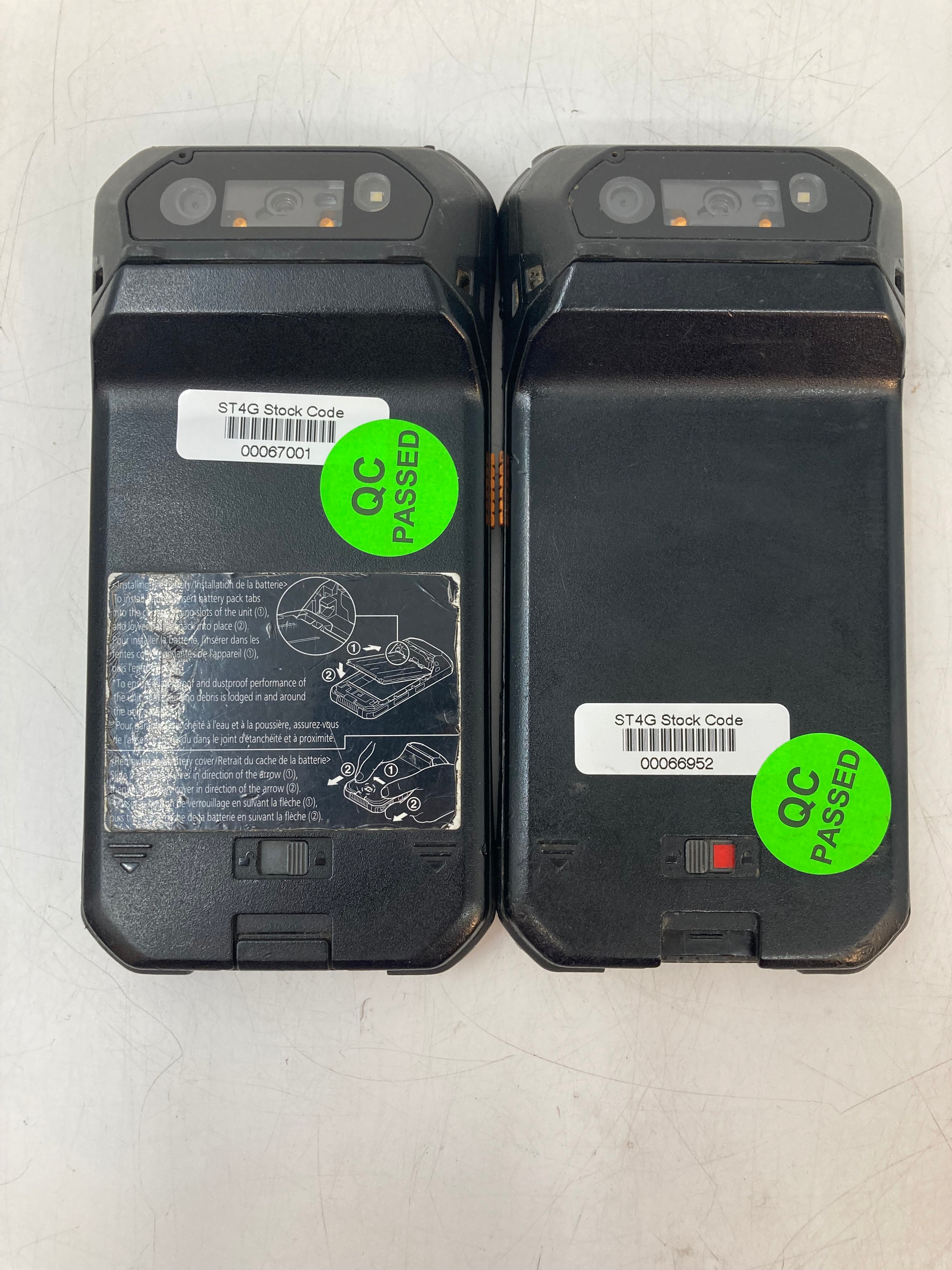 Panasonic FZ-N1EFEBZKE | 4.7" HD Screen | 32GB Storage | Logistics Handheld Device | Lot of 2