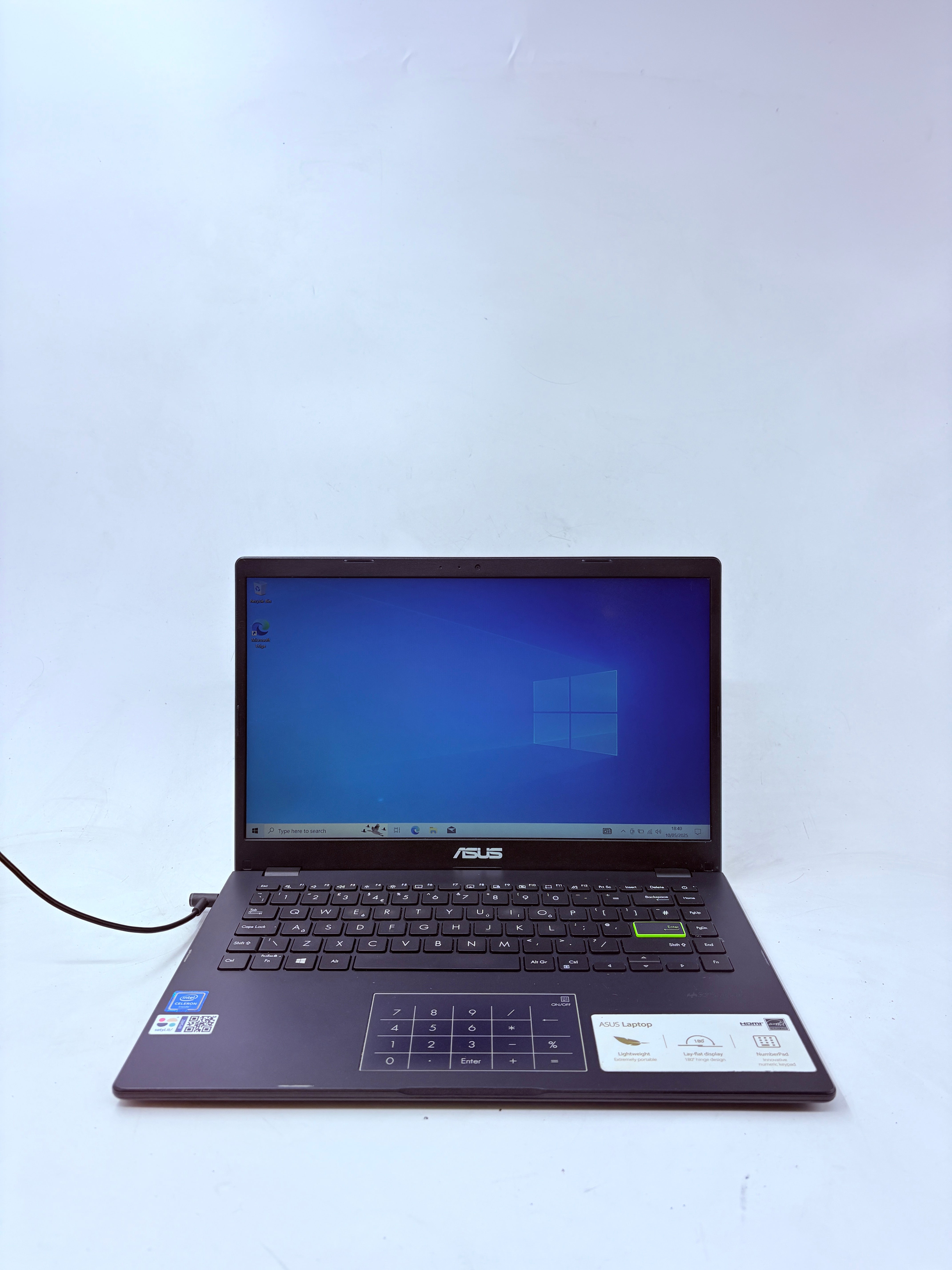 Asus Laptop L410MA 14" Screen Celeron N4020 4GB RAM 58GB SSD W10