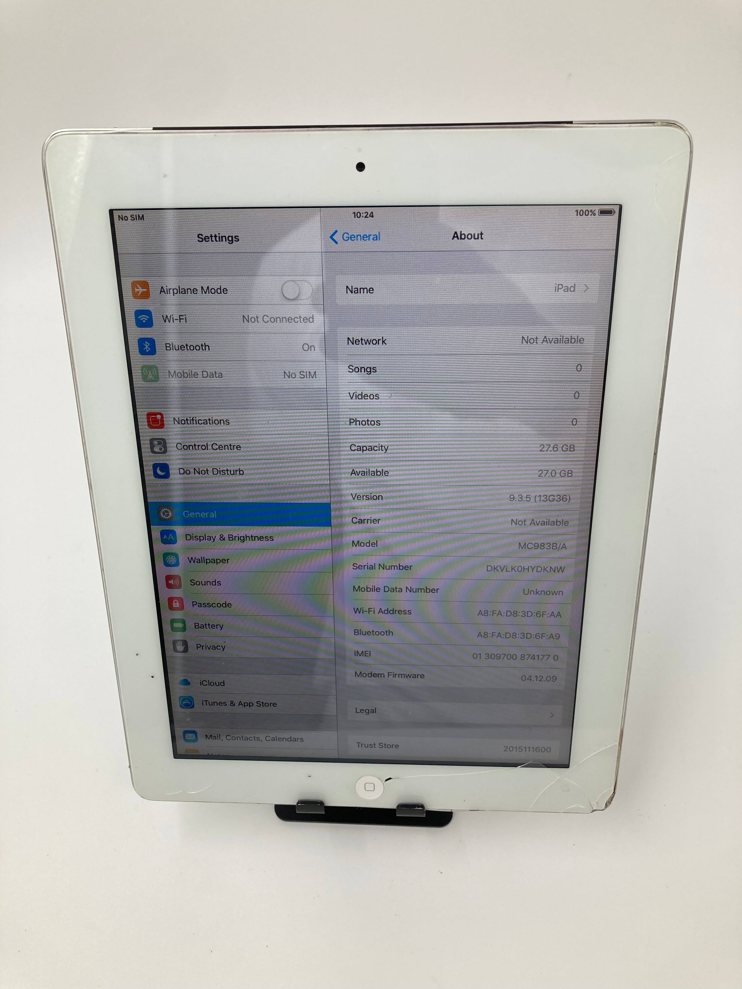 Apple iPad 2 A1396 Silver WiFi + Cellular 16GB & 32GB Unlocked Batch of 3