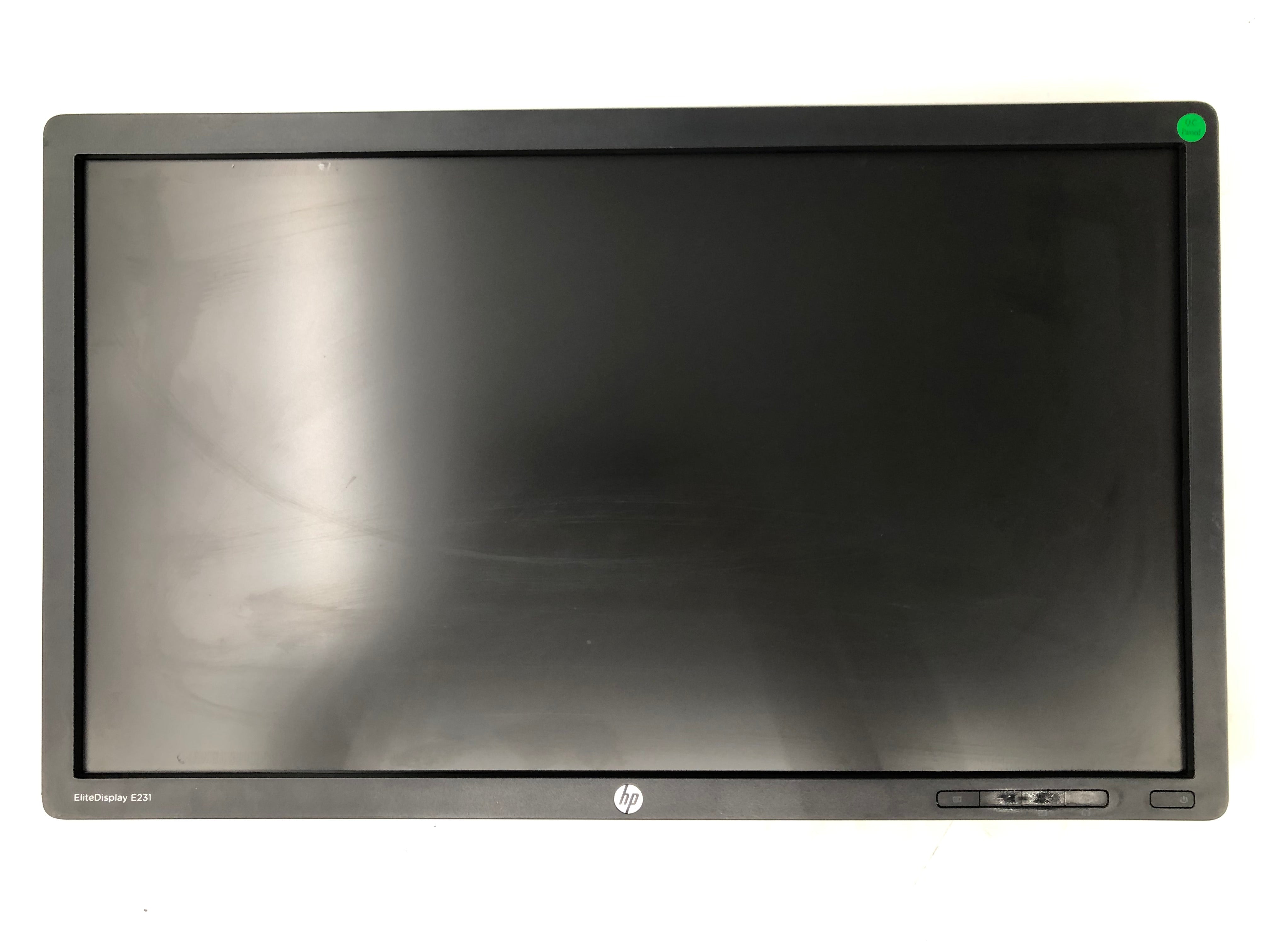 HP Monitor E231 23" VGA Display Port No Stand