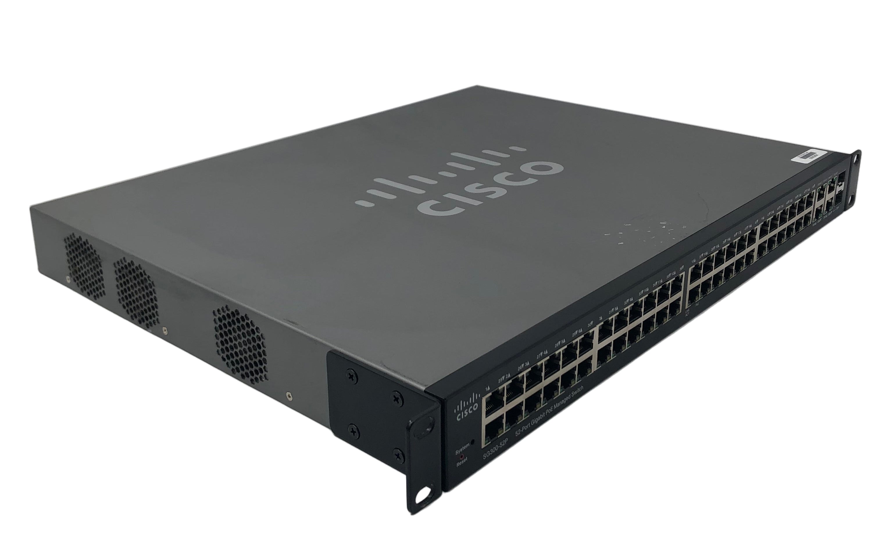Cisco SG300-52P-K9 V02 48 Port PoE+ Gigabit Switch