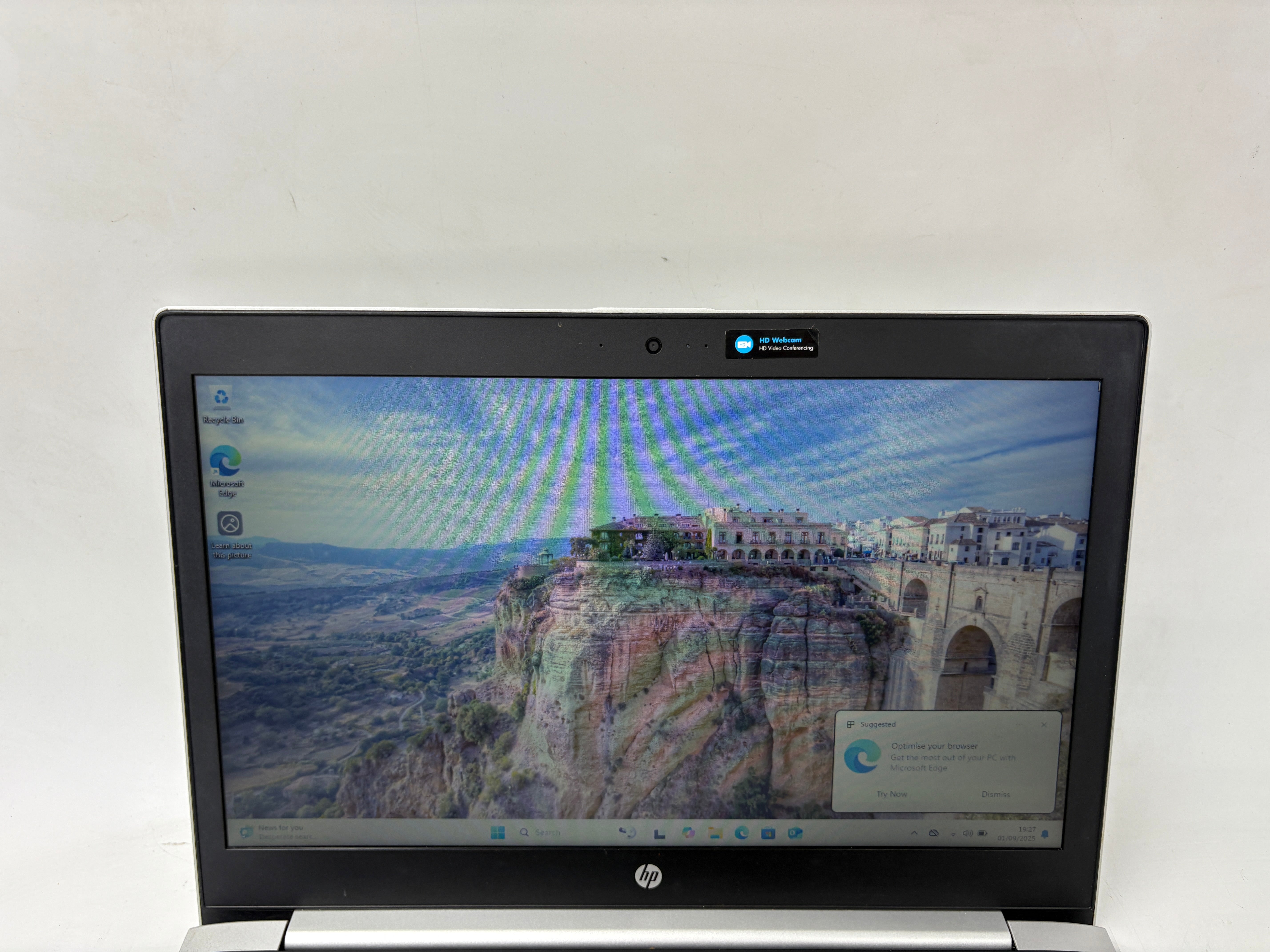 HP Laptop 450 G5 15.6" Screen i5 8th Gen 8GB RAM 256GB SSD W11