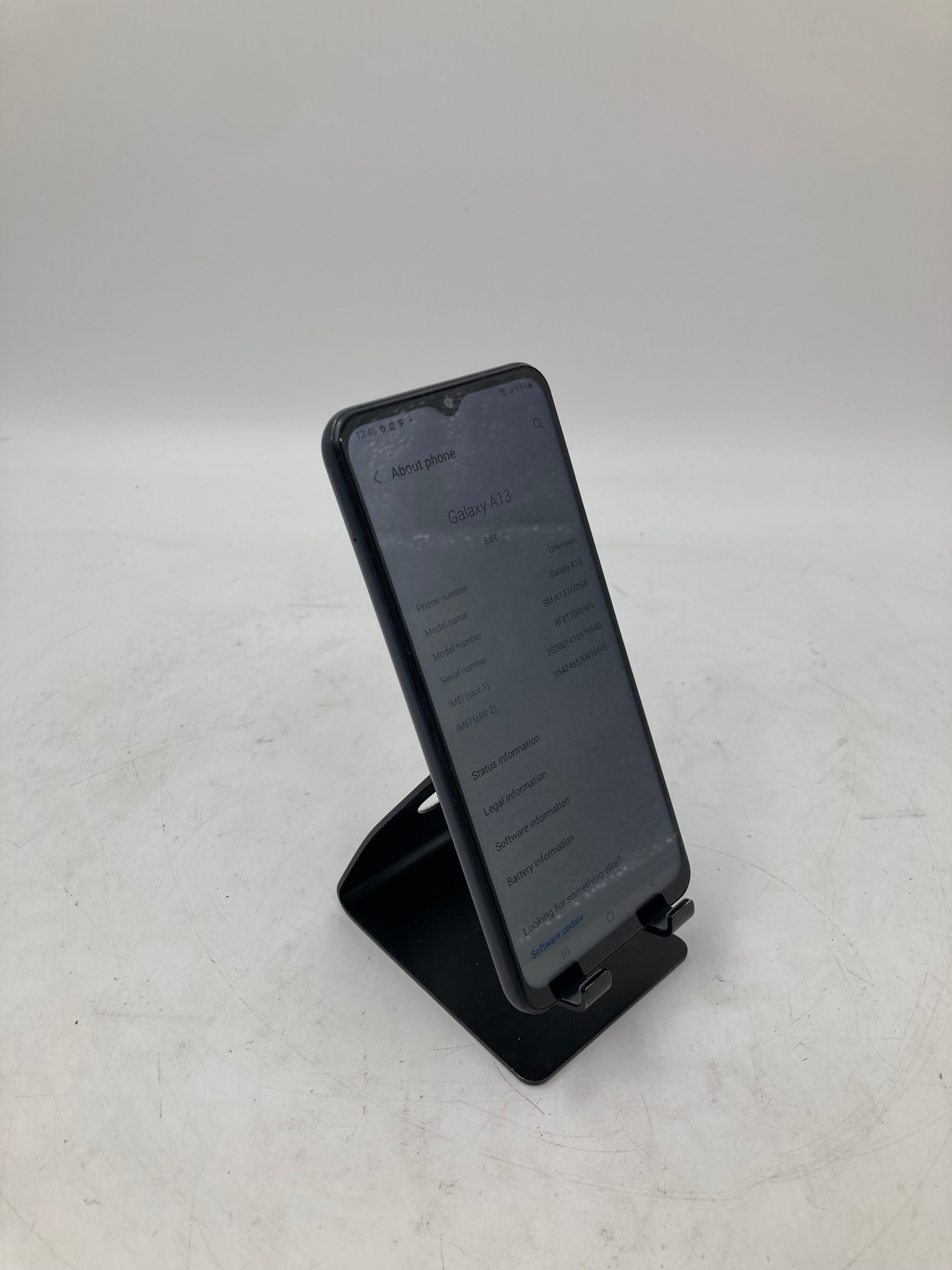 Samsung Galaxy A13 2022 6.6" Screen 64GB Storage Black Unlocked