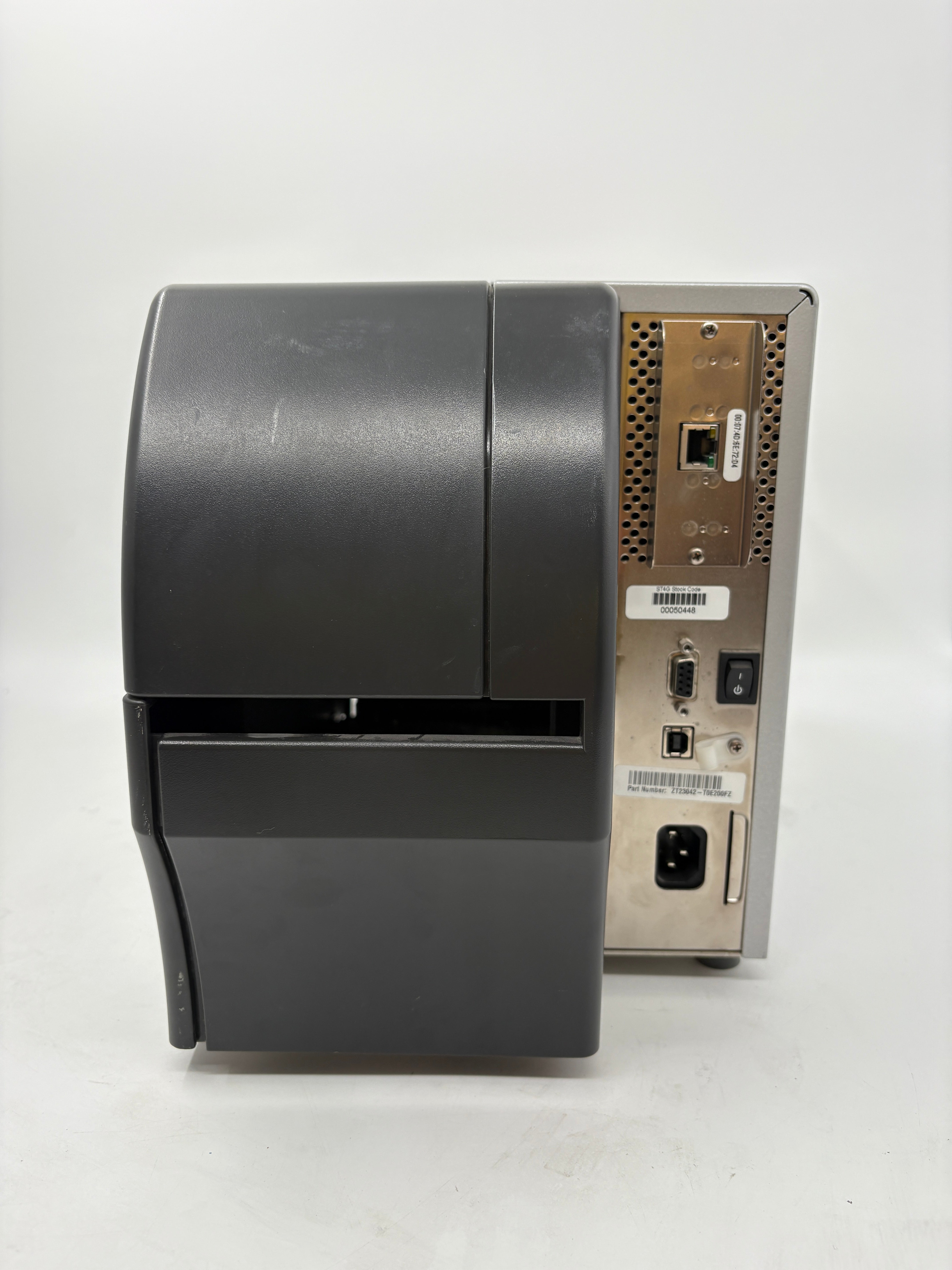 Zebra ZT230 Thermal Transfer Industrial Barcode Label Printer USB Serial