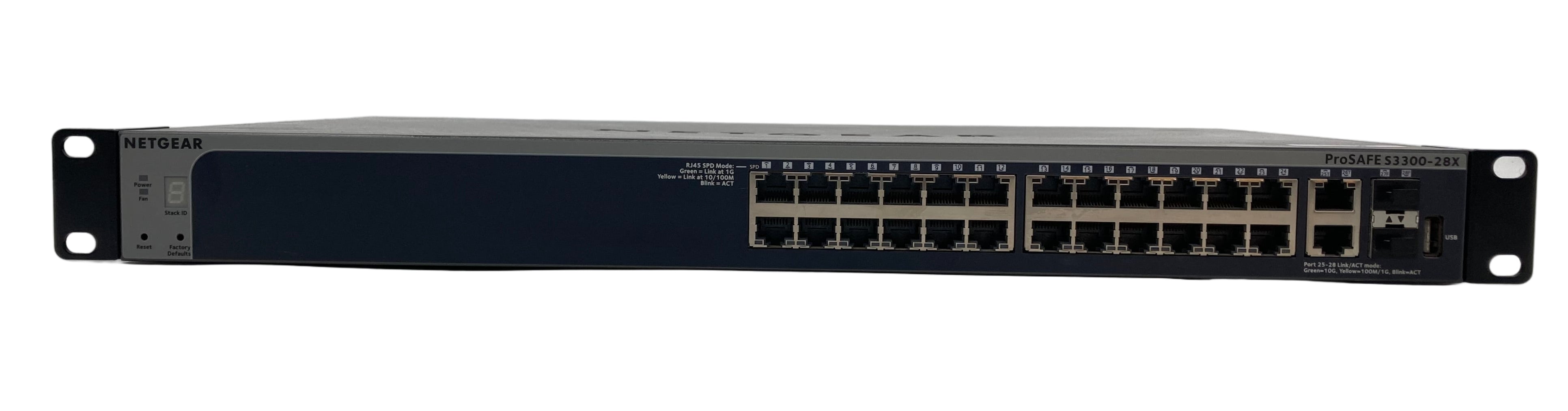 Netgear ProSafe S3300-28X-POE+ 28-Port Gigabit Stackable Smart Switch #4