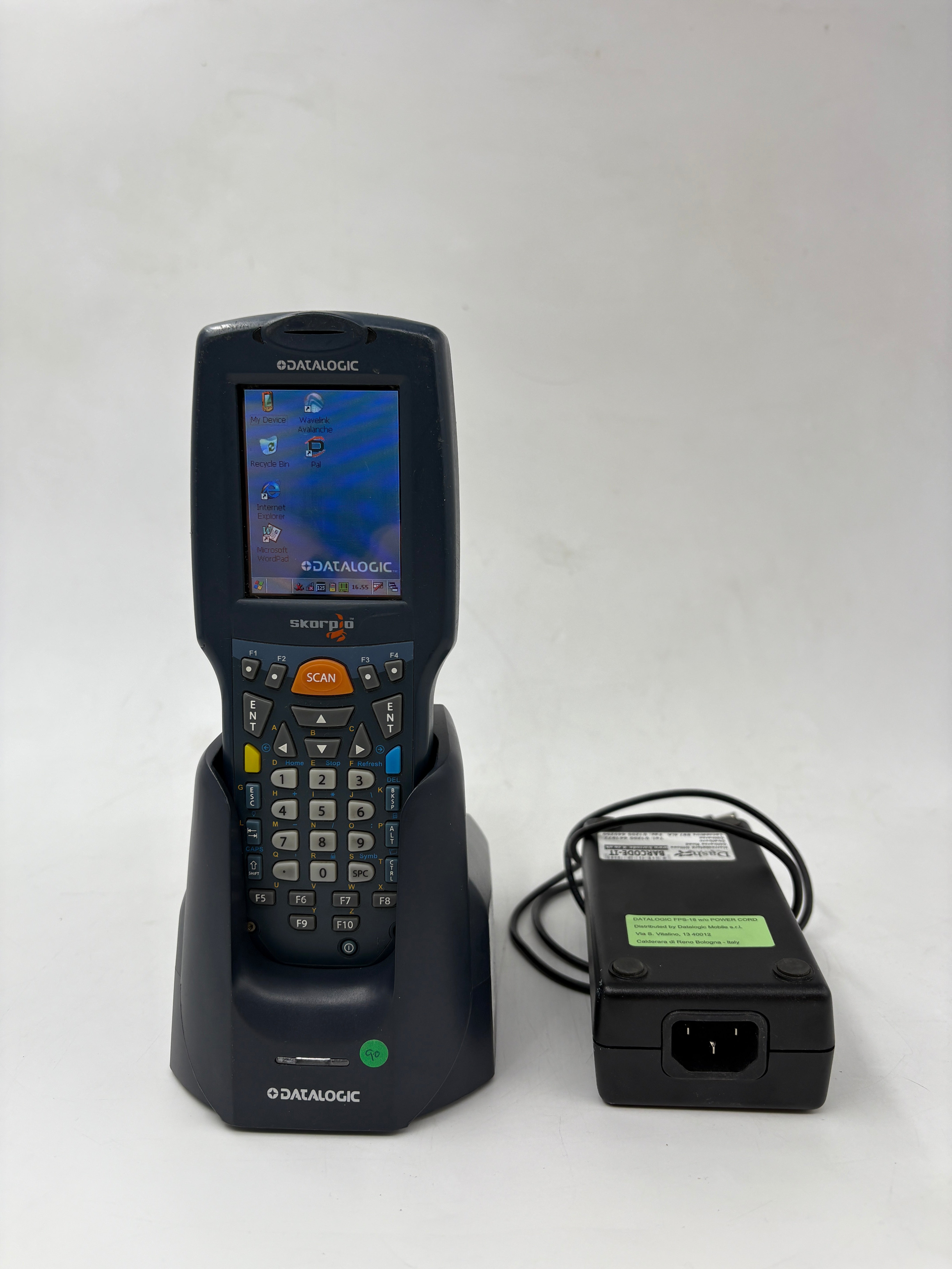DATALOGIC Barcode Scanner Skorpio DL-SKORPIO-G 701-902 + 2 batteries