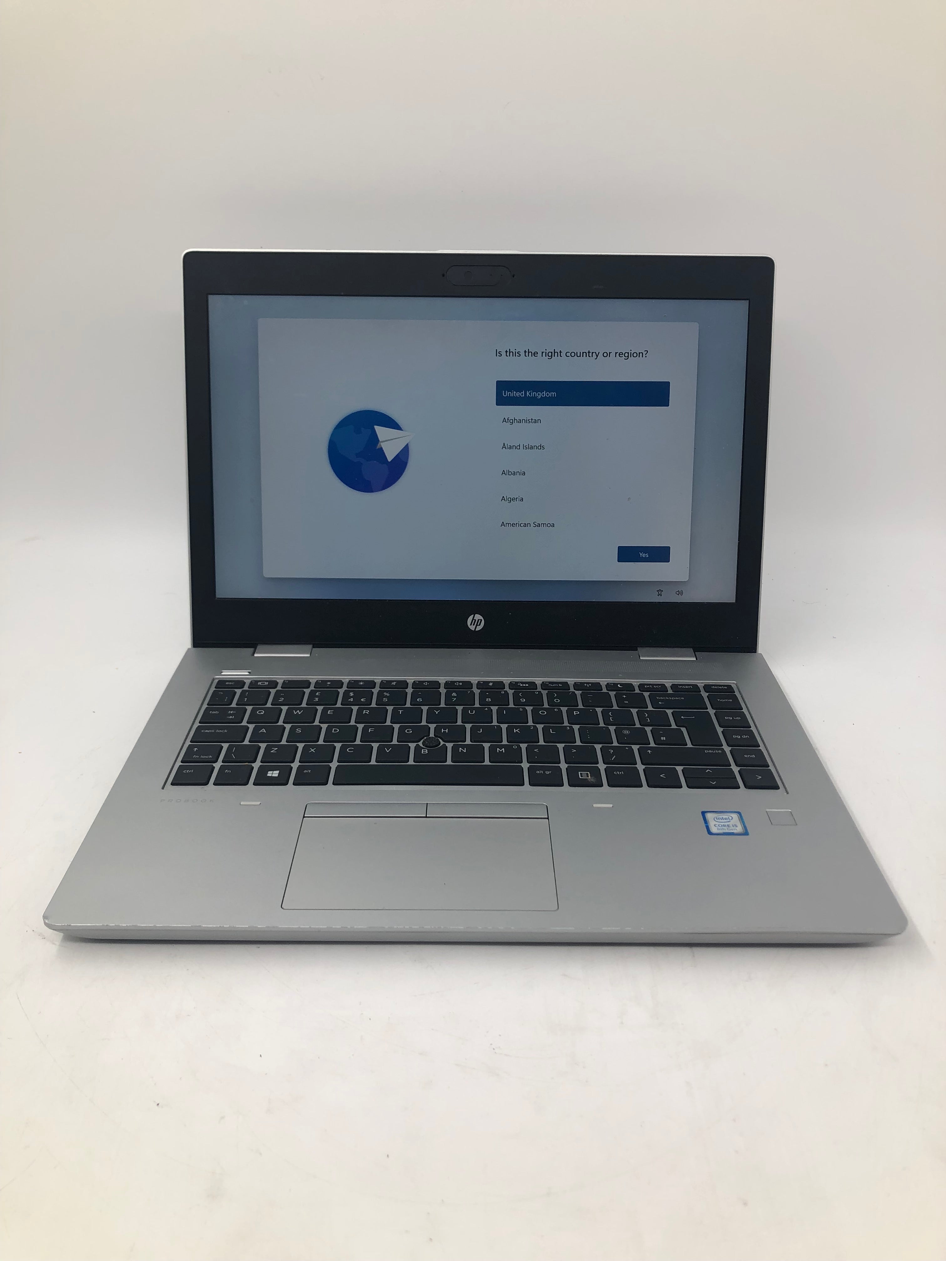 HP ProBook 640 G5 14" Screen i5 8th Gen 8GB RAM 256GB SSD No OS