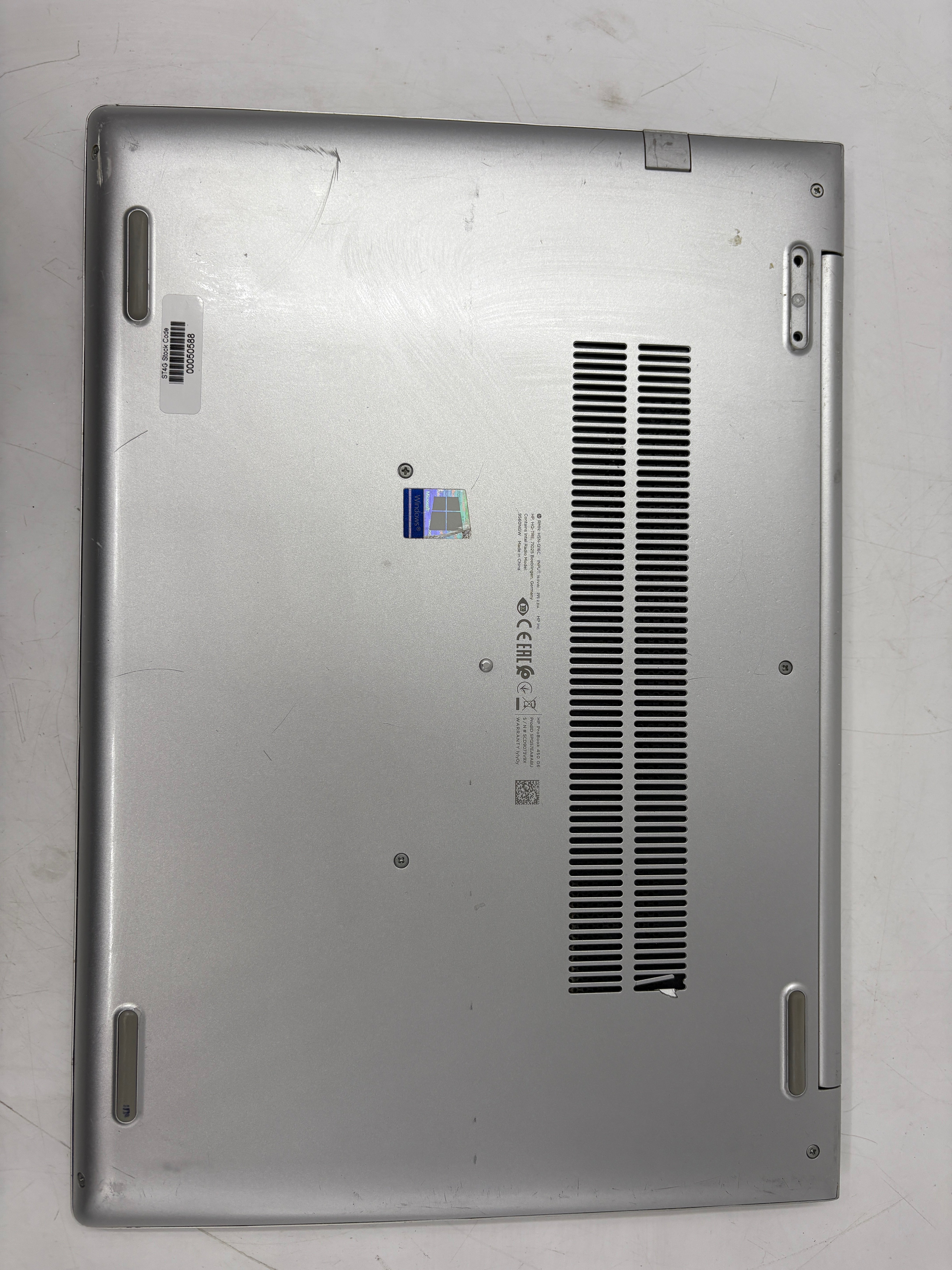 HP Laptop ProBook 450 G6 15.6" Screen i5 8th Gen 16GB RAM 512GB SSD W11