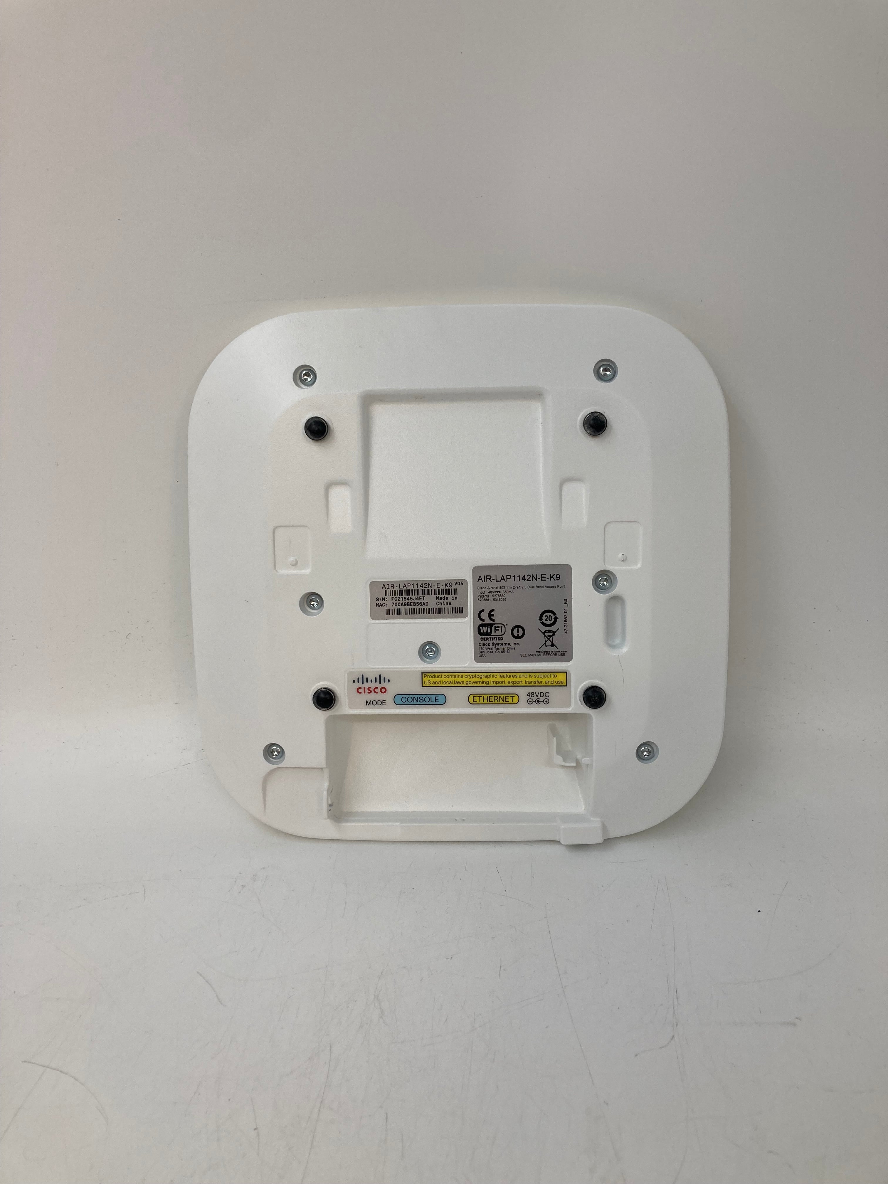 Cisco Genuine Lightweight WiFi Access Point - AIR-LAP1142N-E-K9 - Refurbished in Box