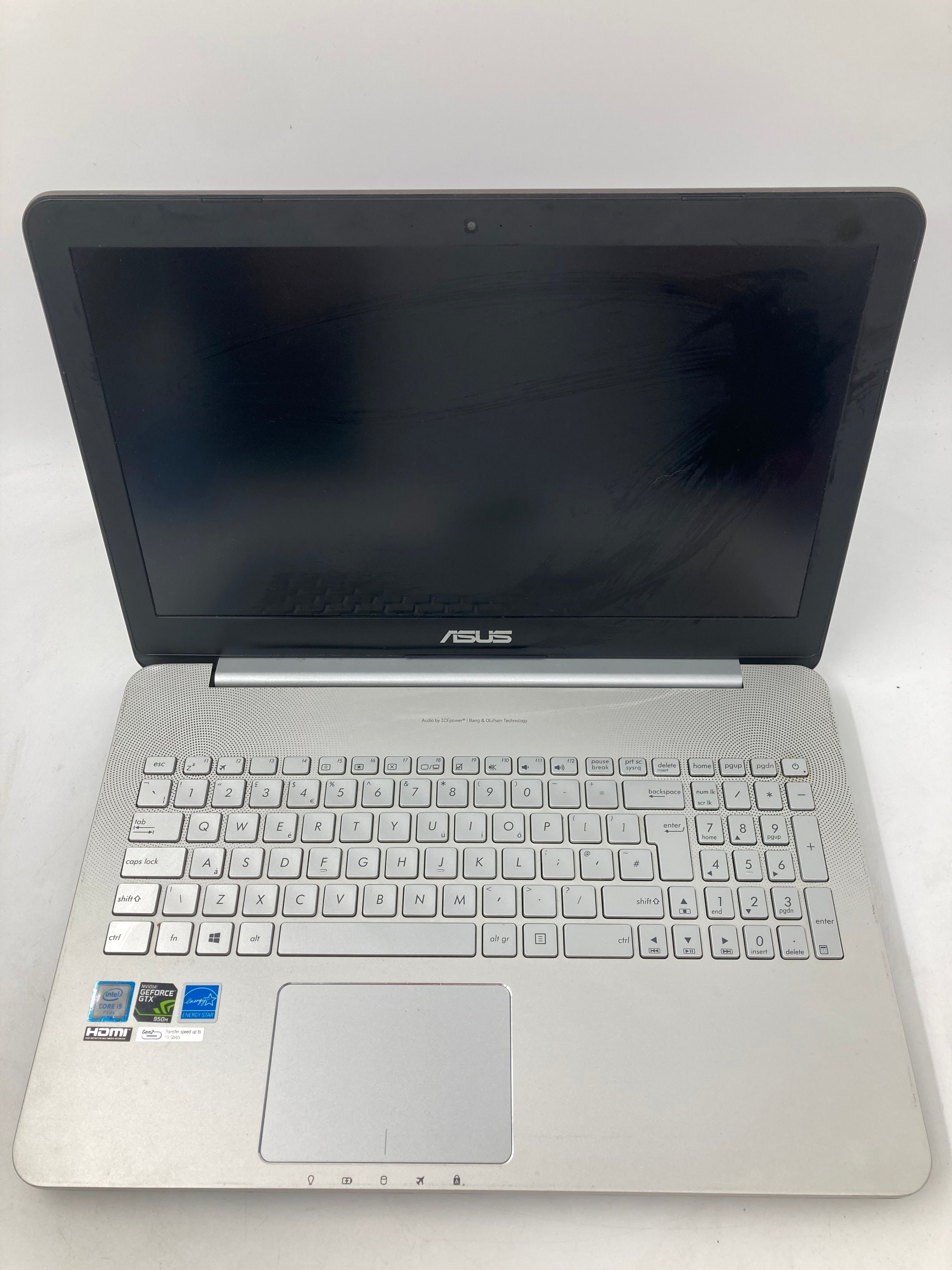 ASUS N552V 15" Screen i5 6th Gen 4GB RAM No SSD No OS
