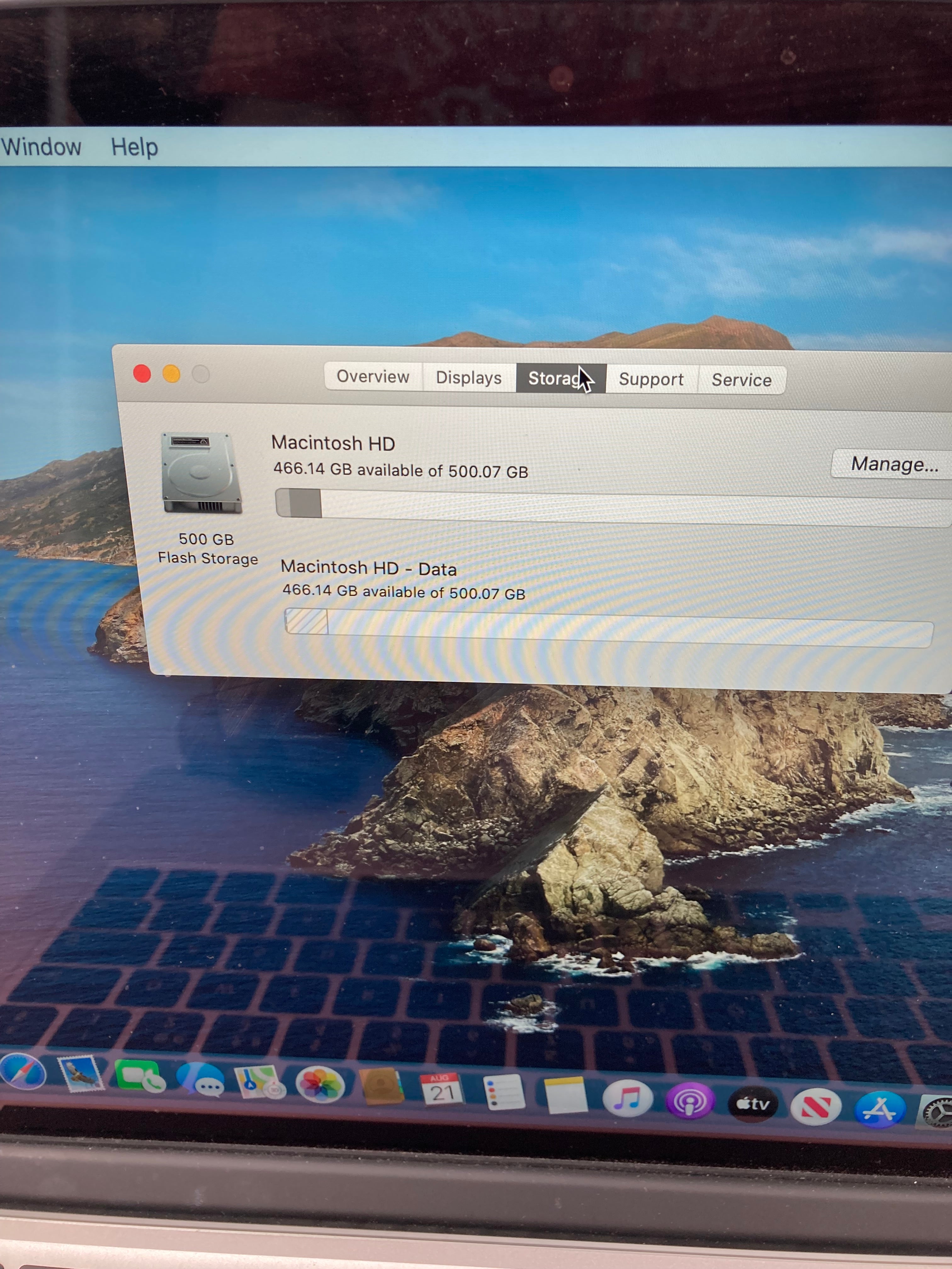 MacBook Pro 13" 2013 A1502 EMC 2835 Intel Core i5 8GB RAM 500GB SSD Catalina OS