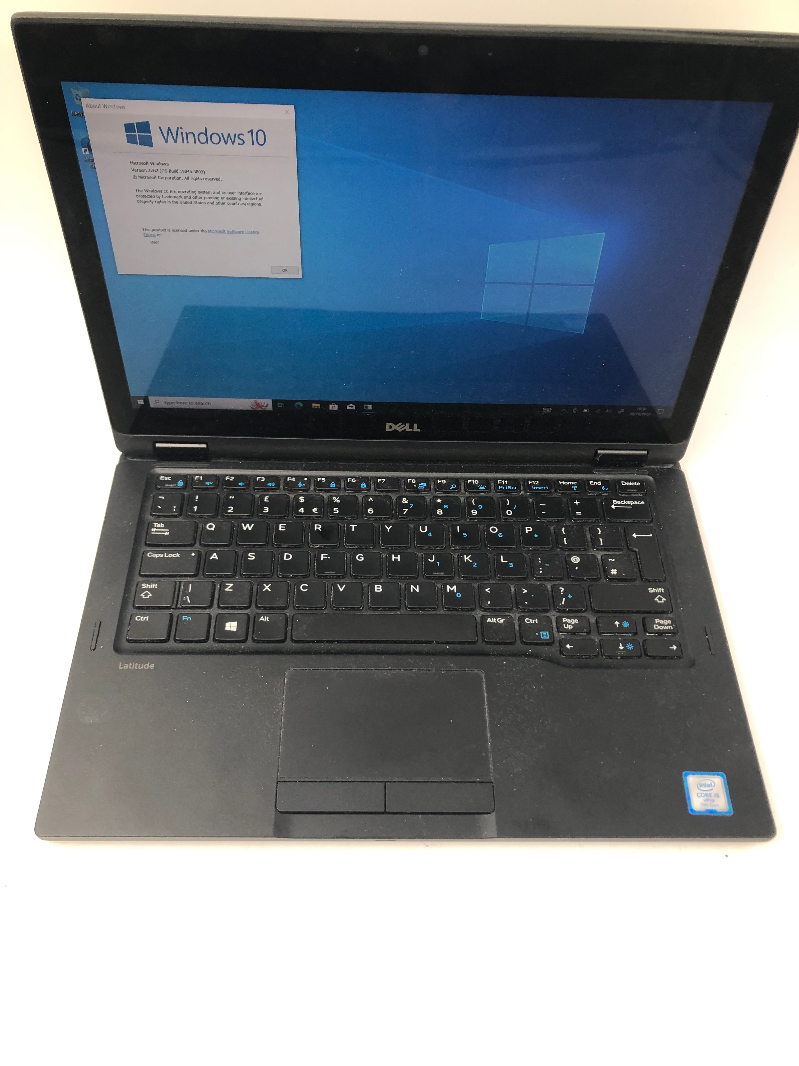 Dell Latitude 5289 12" TouchScreen i5 7th Gen 8GB RAM 256GB SSD W10
