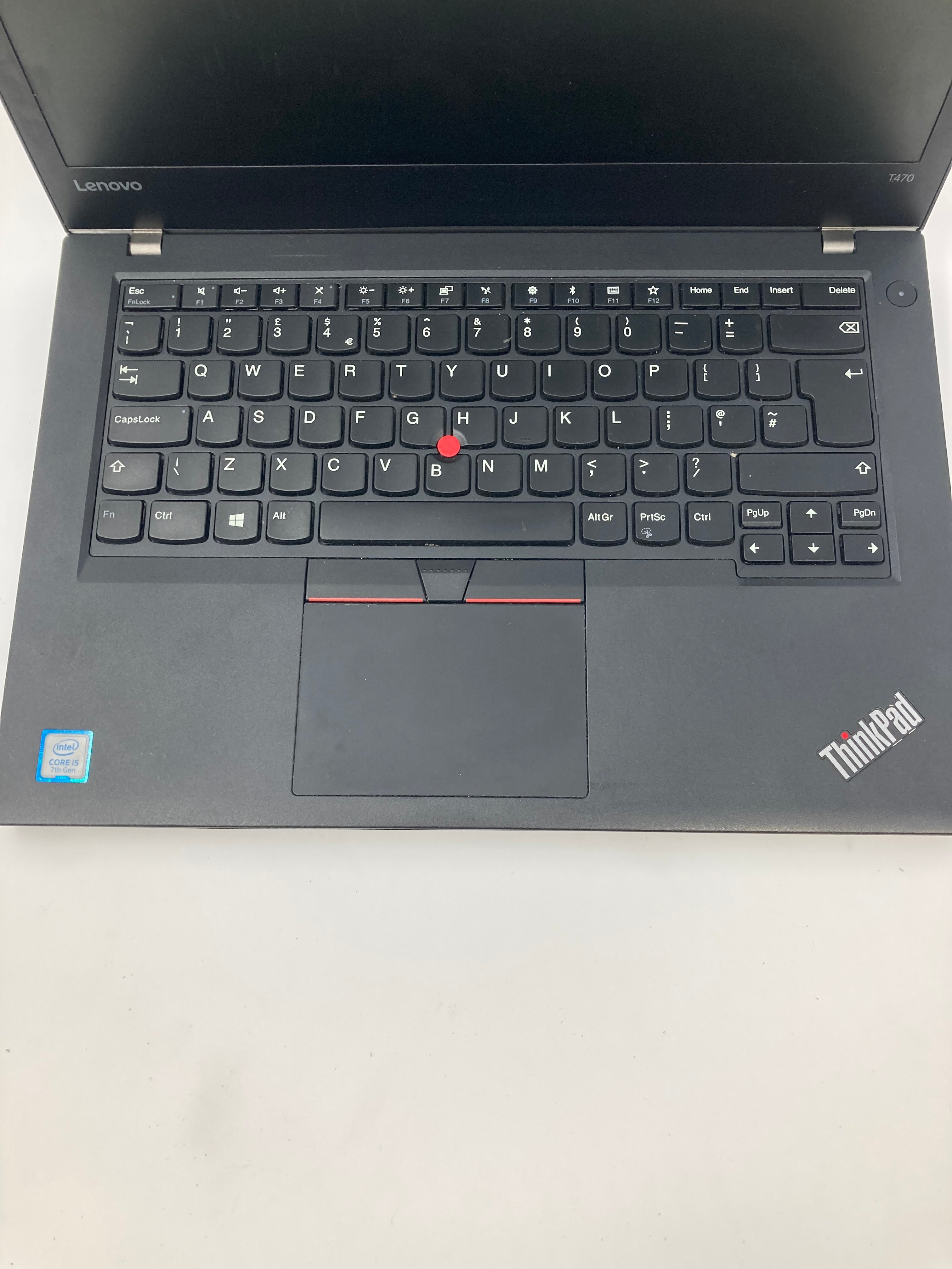 Lenovo Laptop ThinkPad T470 14" Screen i5 7th Gen 8GB Ram No SSD No OS
