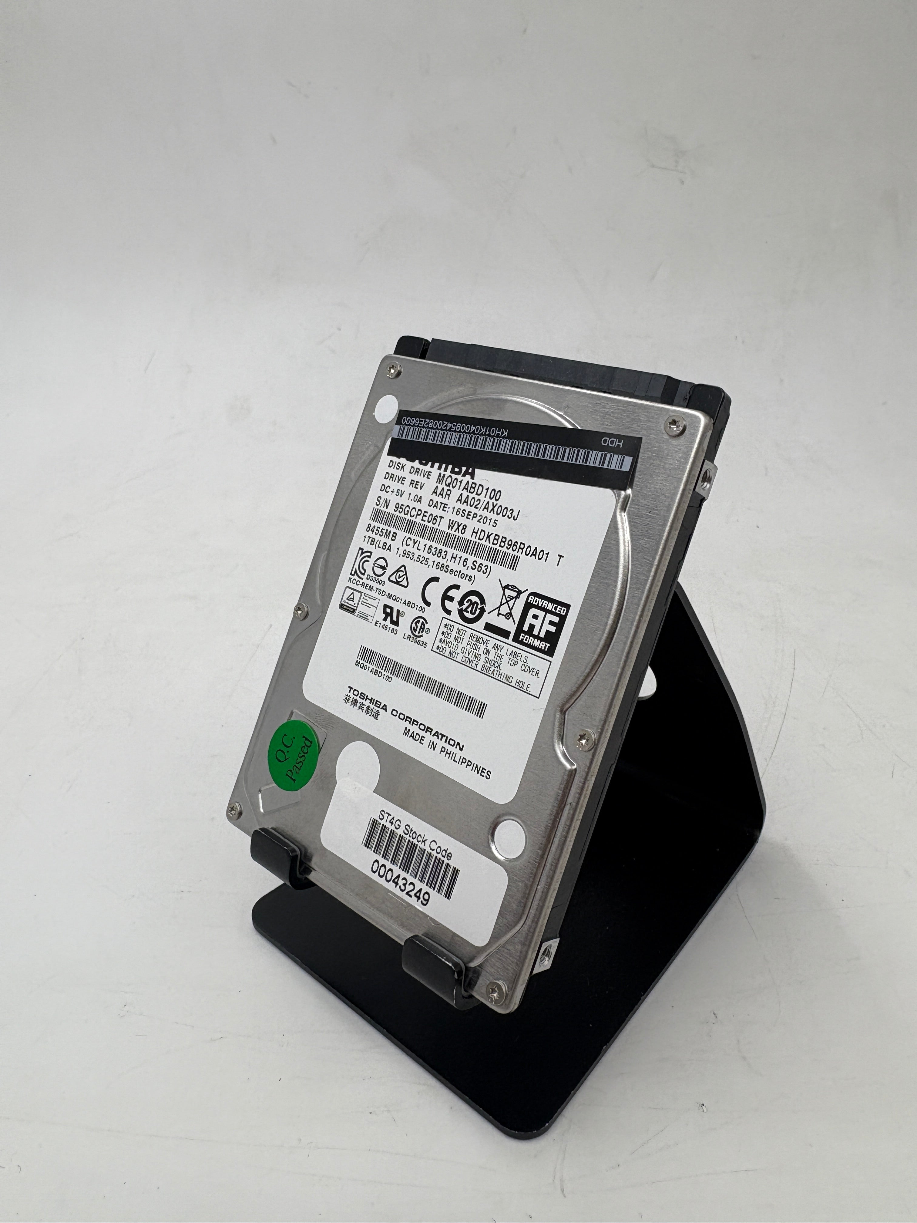 1TB HDD 2.5" SATA Toshiba (MQ01ABD100)