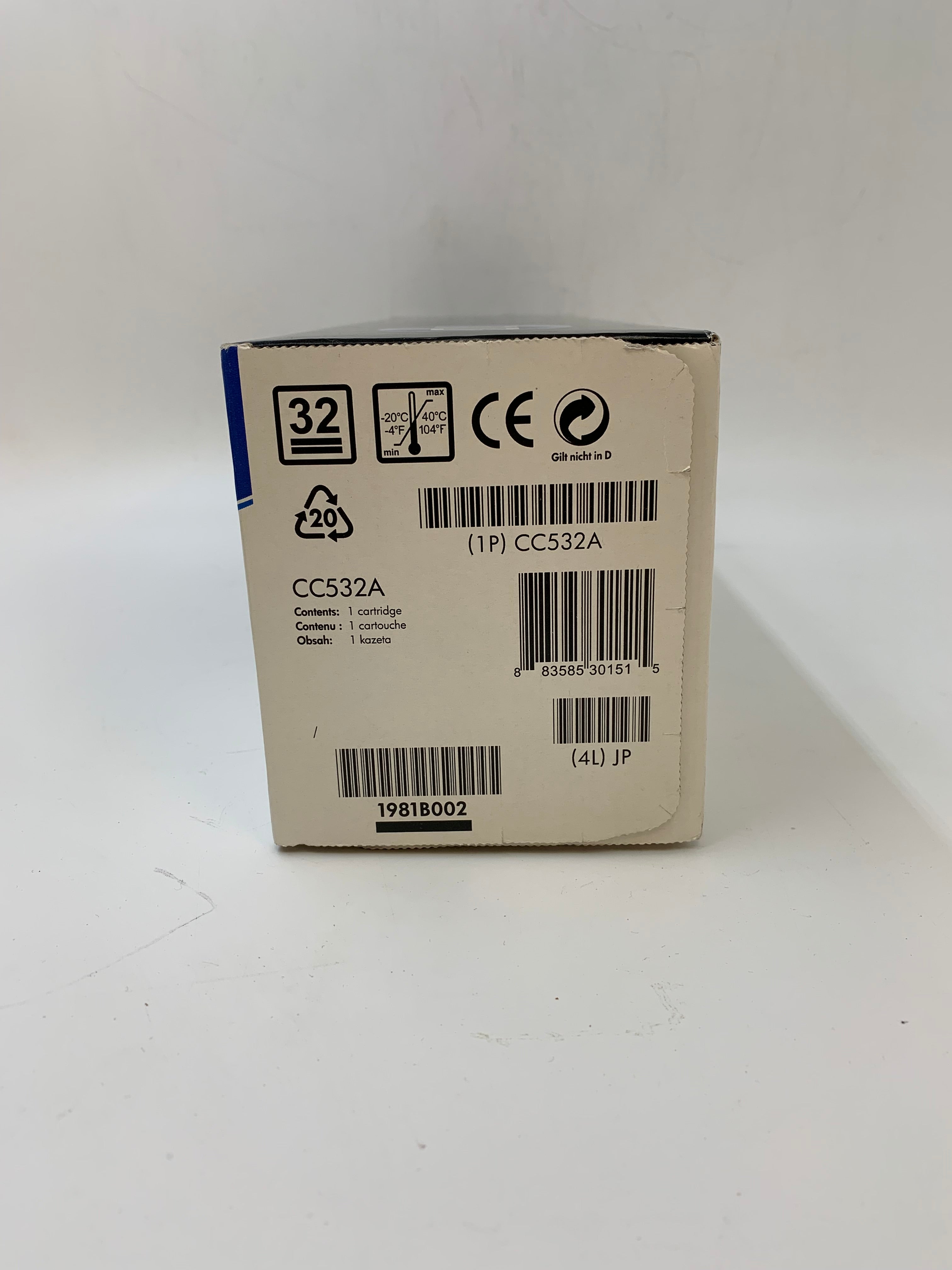 HP 304A Yellow Original LaserJet Toner Cartridge CC532A | New And Sealed In Box