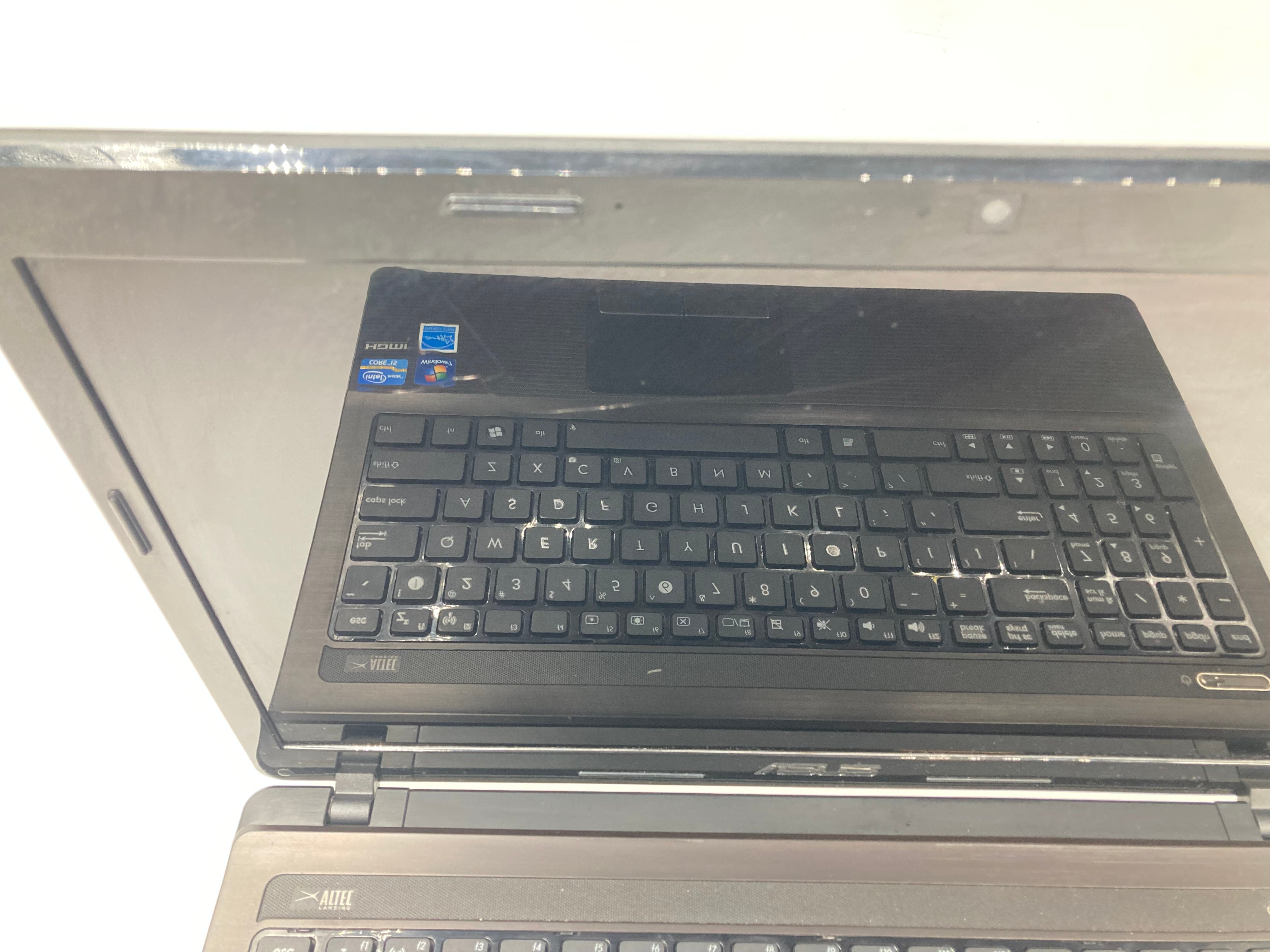 Asus Laptop K53E 15.6" i5 3rd Gen No RAM No HDD *Spares*