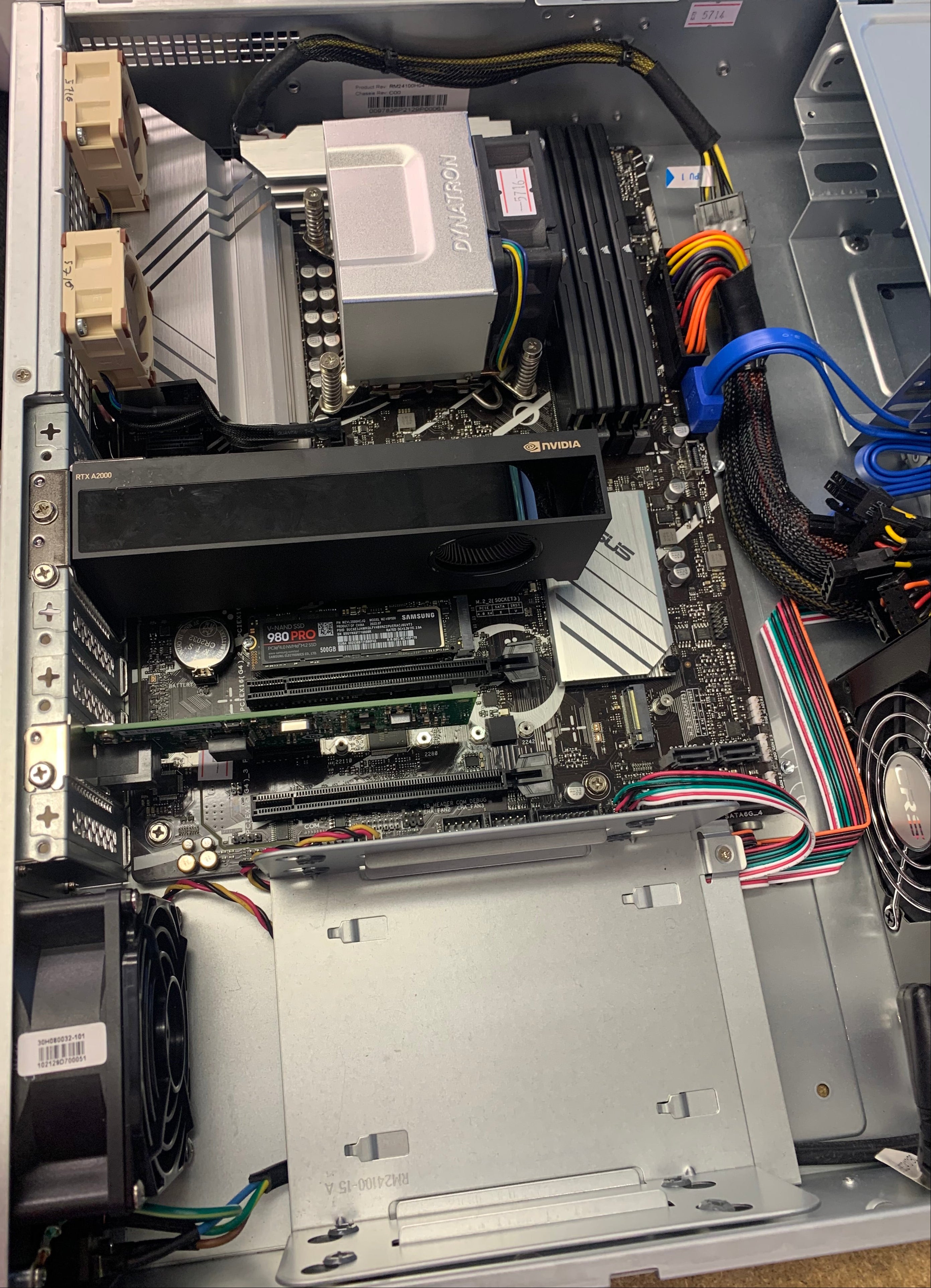 Digital Video Systems 2U Core Server | i7 13th Gen | 32GB DDR5 | 4TB SSD | 500GB SSD | RTX A2000