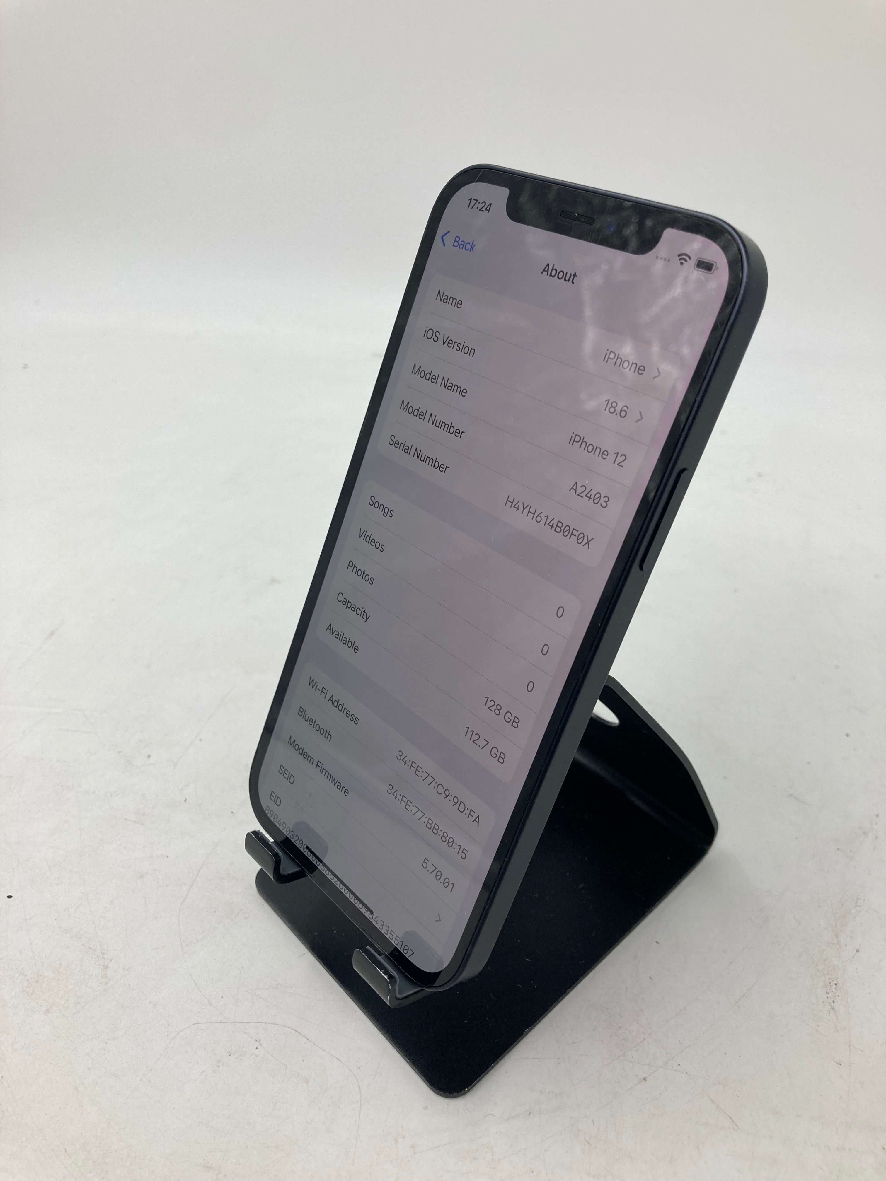 Apple iPhone 12 A2403 128GB Black - Unlocked #2