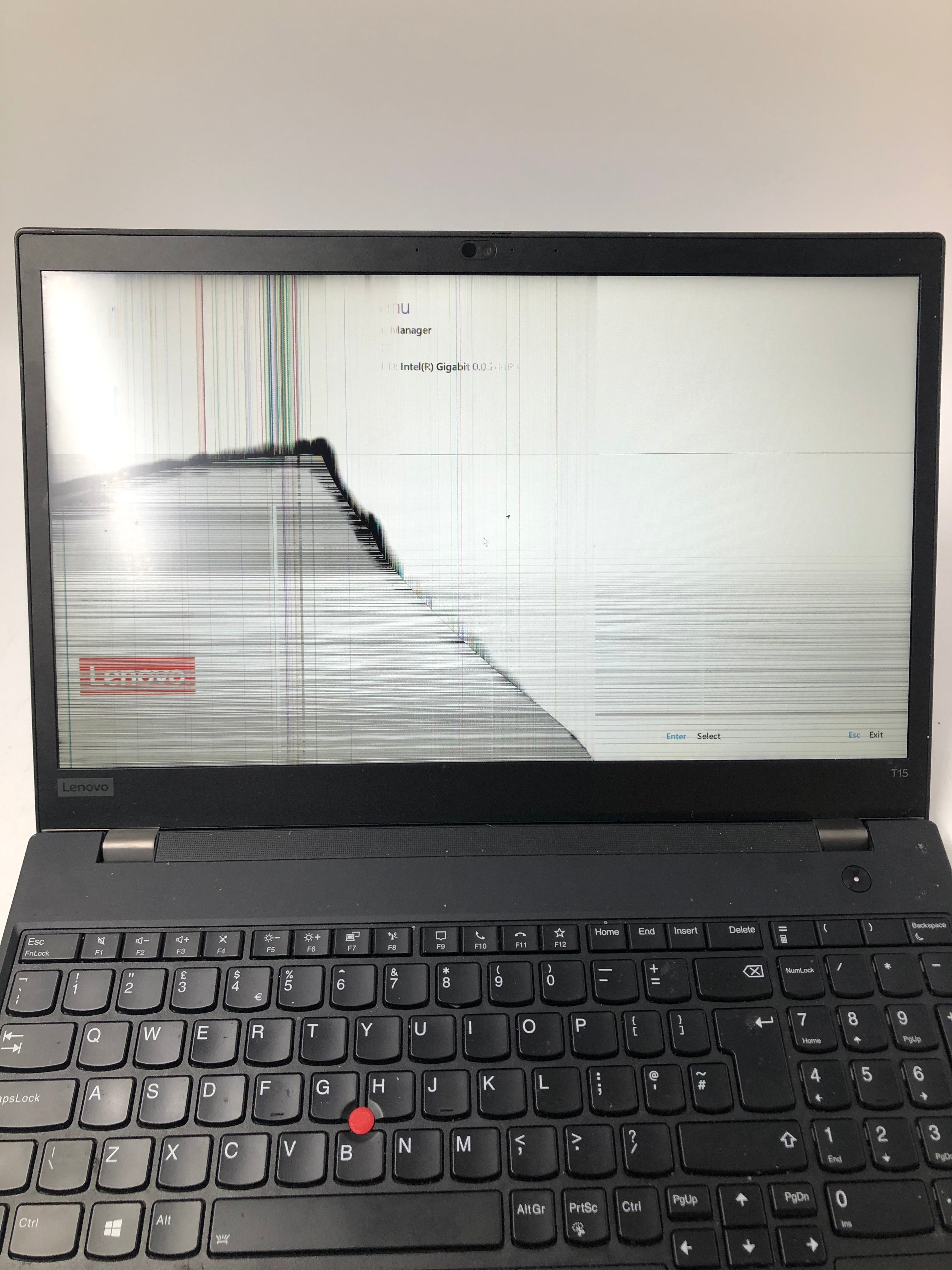 Lenovo ThinkPad T15 15" Screen i7 10th Gen 32GB RAM No SSD -Spares-
