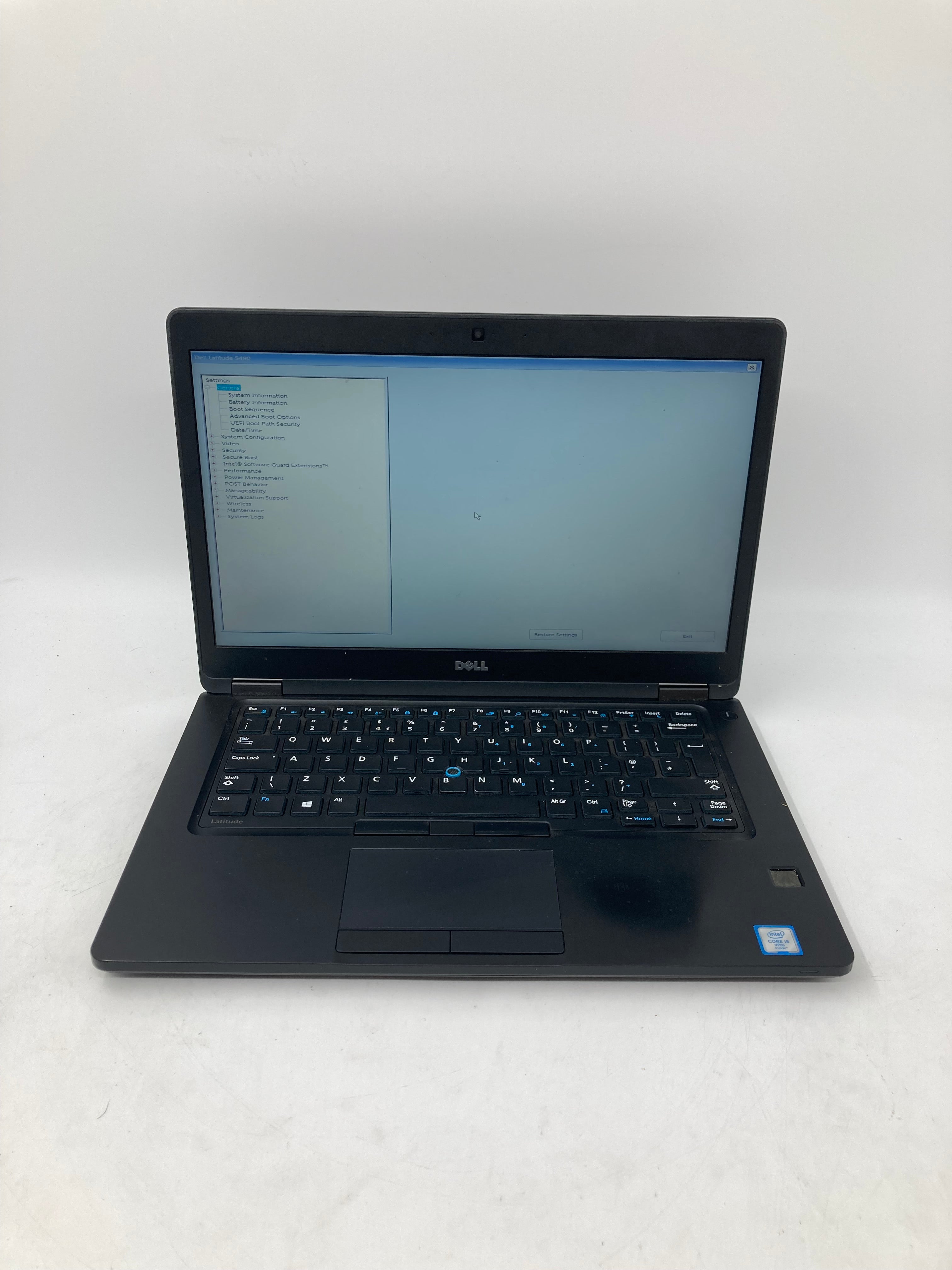 Dell Latitude 5480 14" Screen i5 6th Gen 8GB RAM No SSD *Spares*