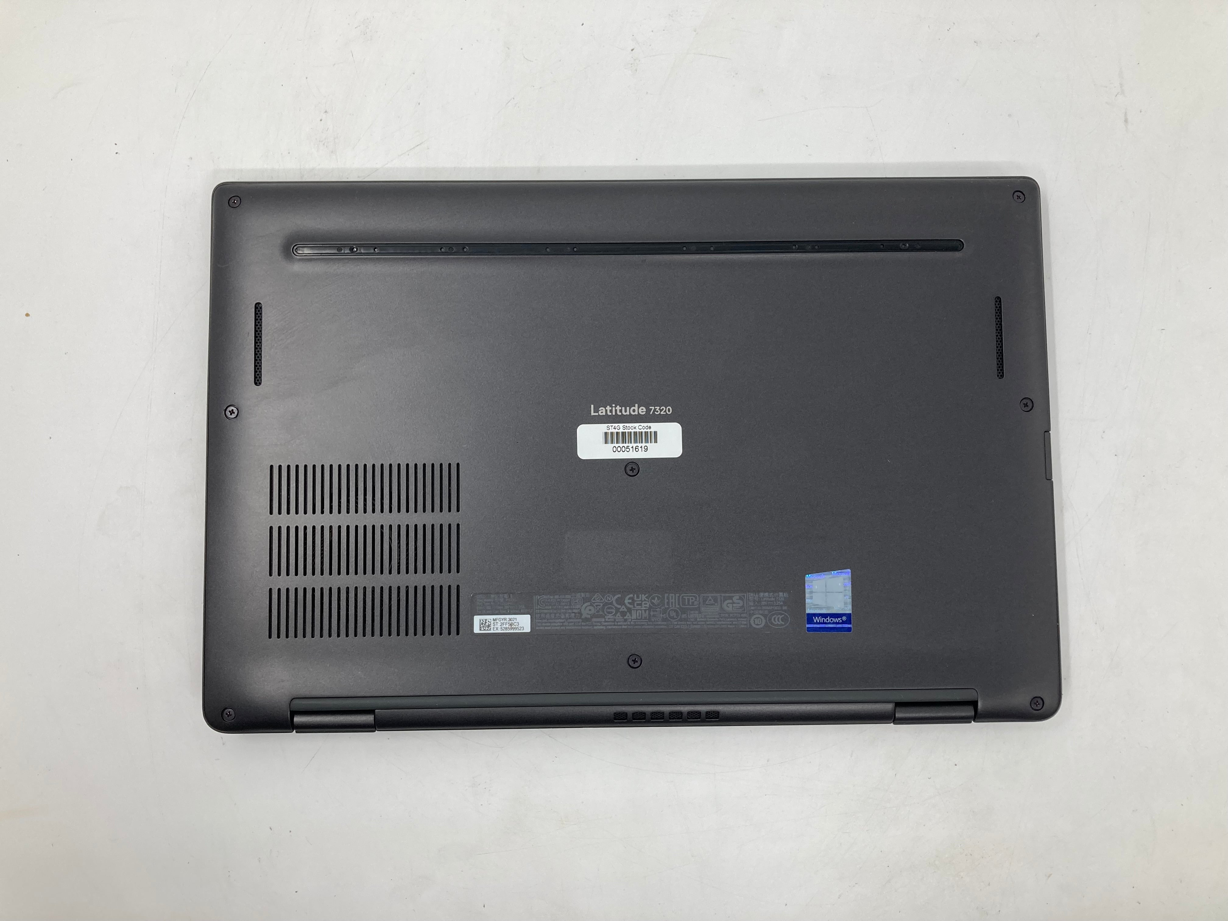 Dell Laptop Latitude 7320 13" i5 11th Gen 8GB RAM 256GB SSD No OS