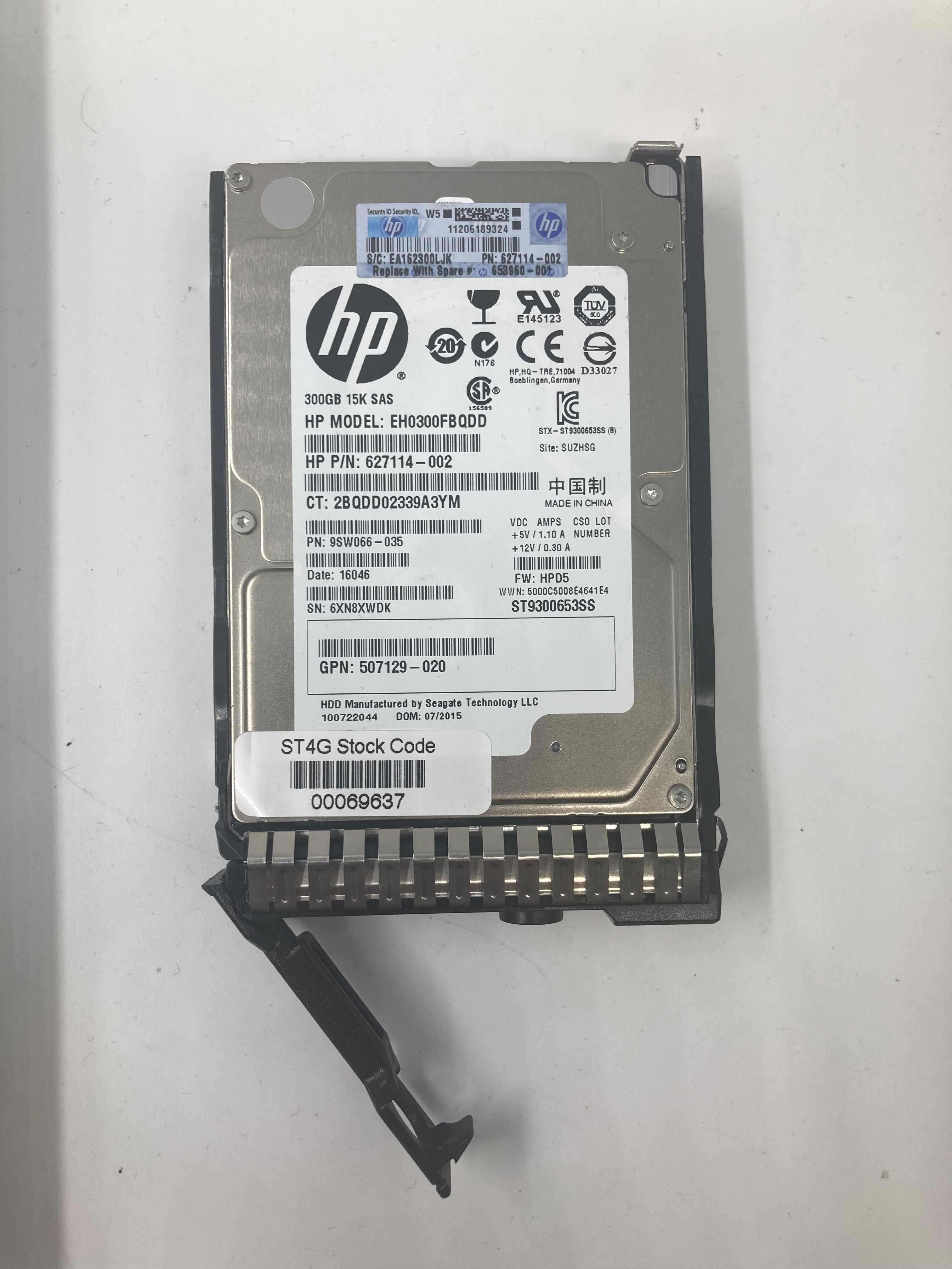 HP ProLiant DL360p Gen 8 | 8x 300GB 2.5" SAS | 2x E5 2620 | 16GB RAM