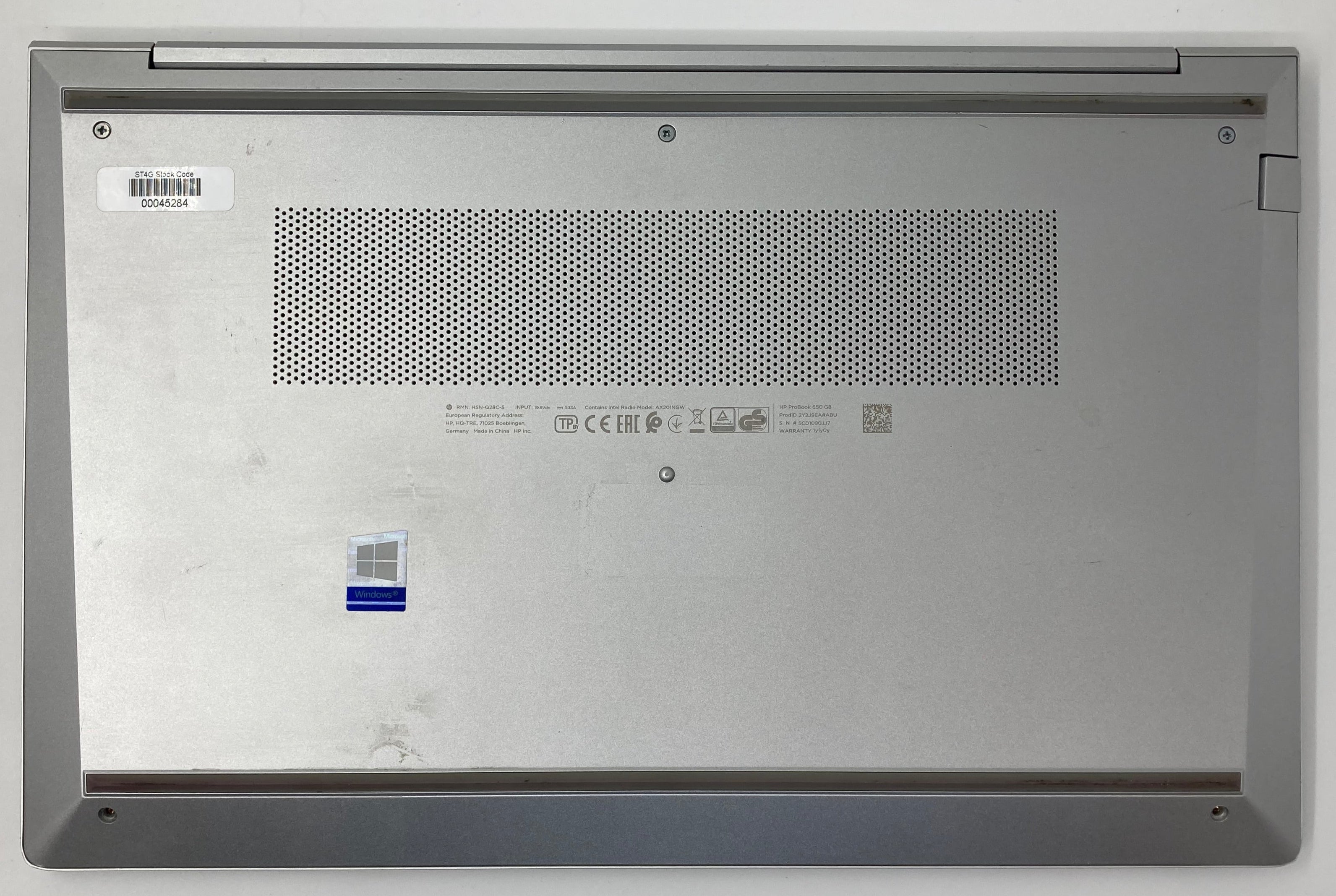 HP Laptop ProBook 650 G8 15.6" i5 11th Gen 8GB RAM No HDD No OS *Spares*