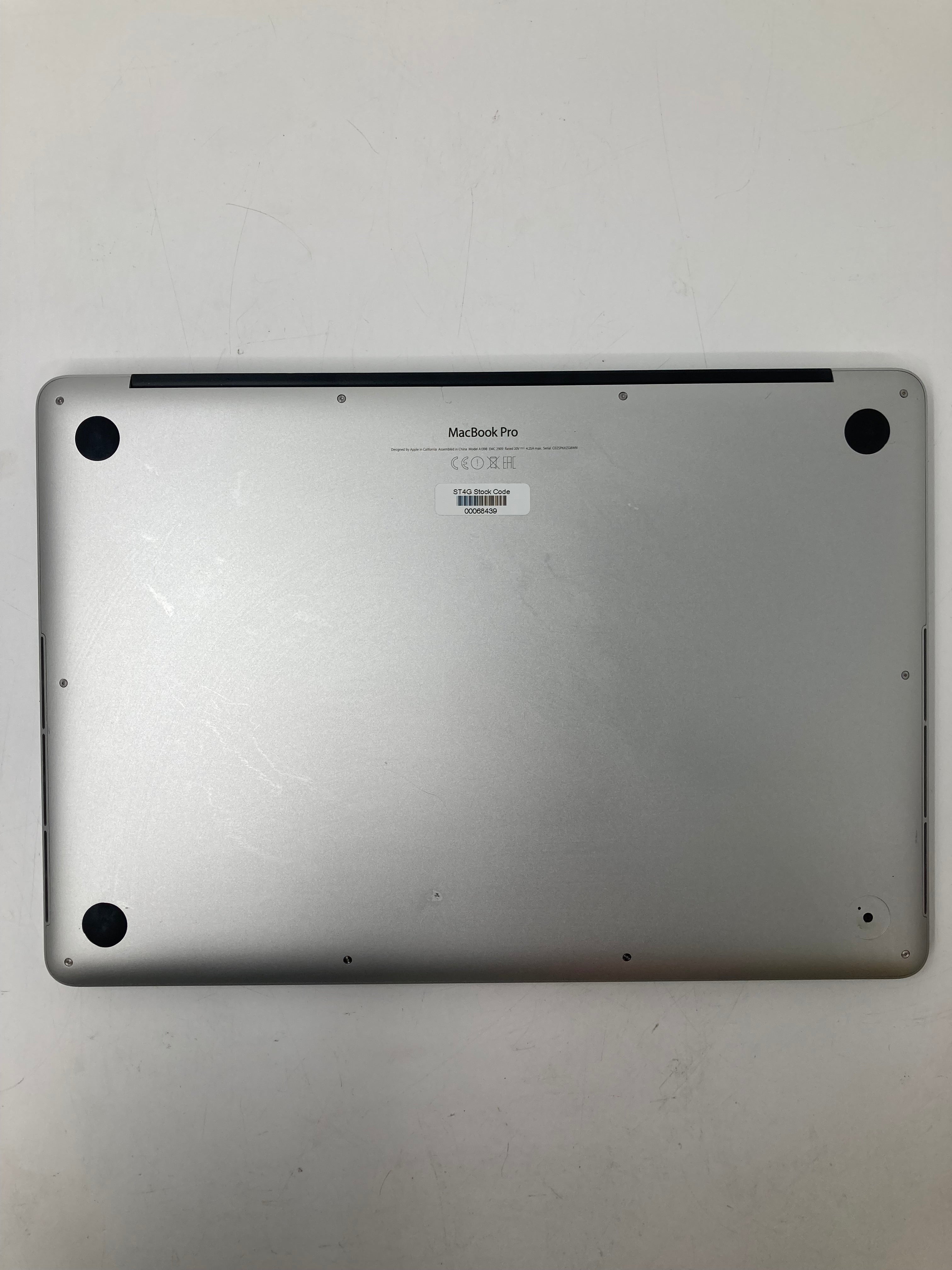 Apple MacBook Pro M2015 | 15" WQXGA+ | i7 4th Gen | 16GB | 256GB | Monterey | Grade C