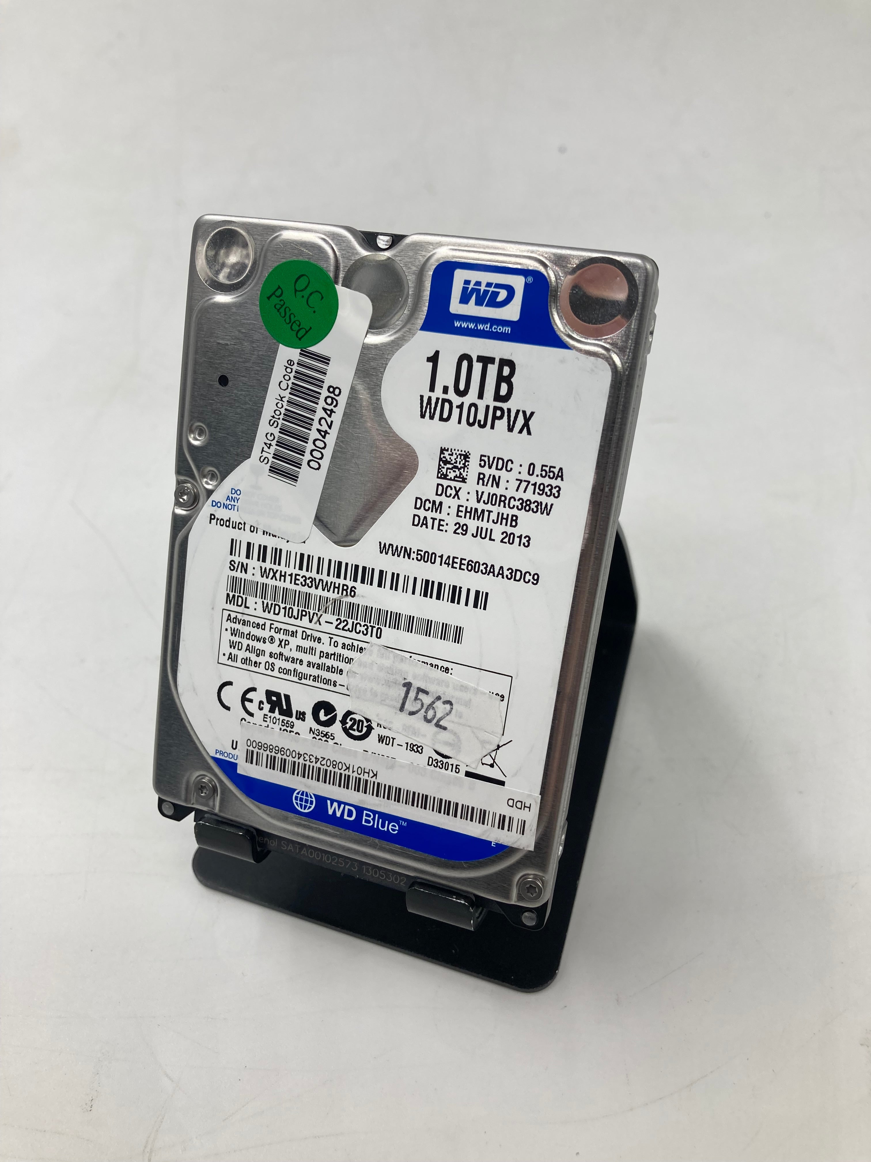 Mixed Models 1TB 2.5" SATA HDD Batch of 6