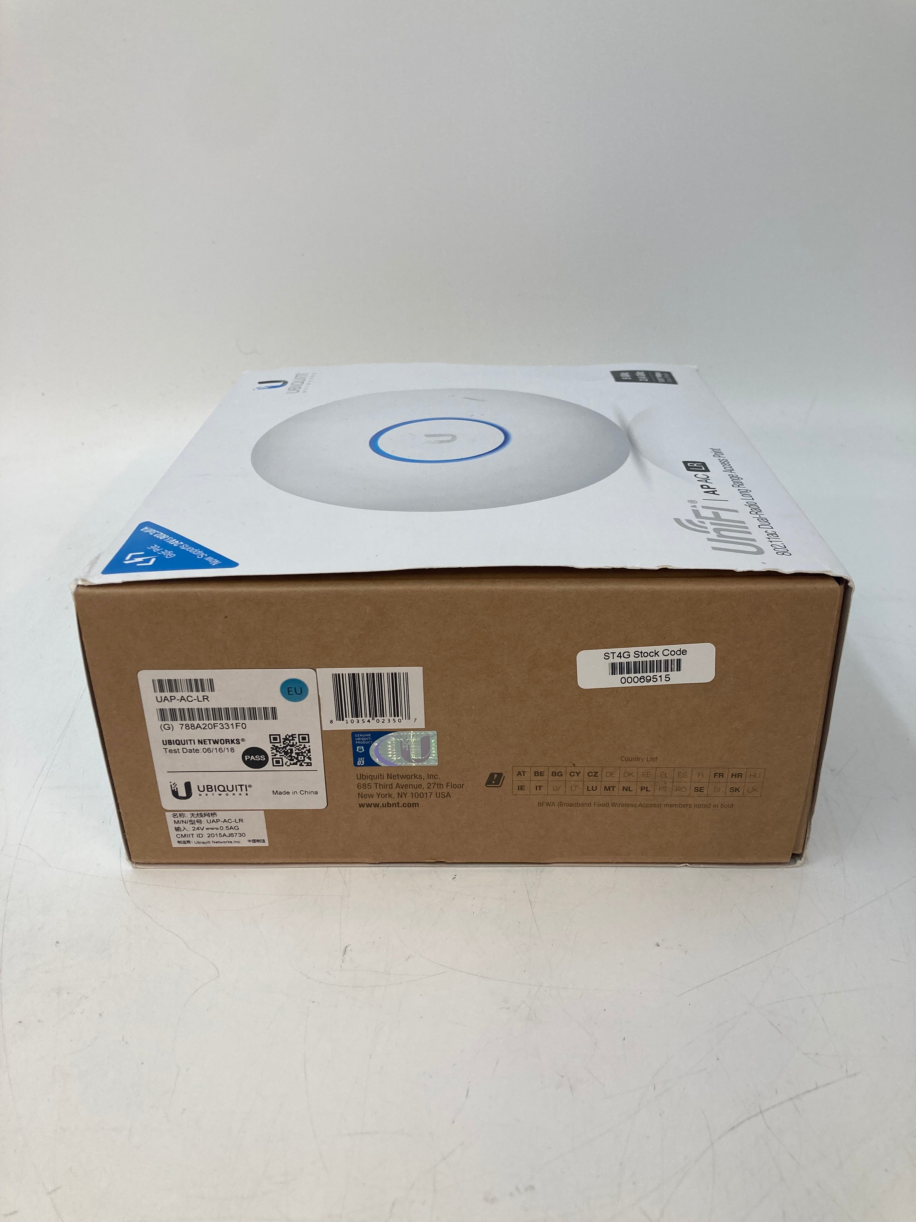 Ubiquiti UniFi AP AC LR Genuine New In Box Ceiling Mountable WiFi Access Point