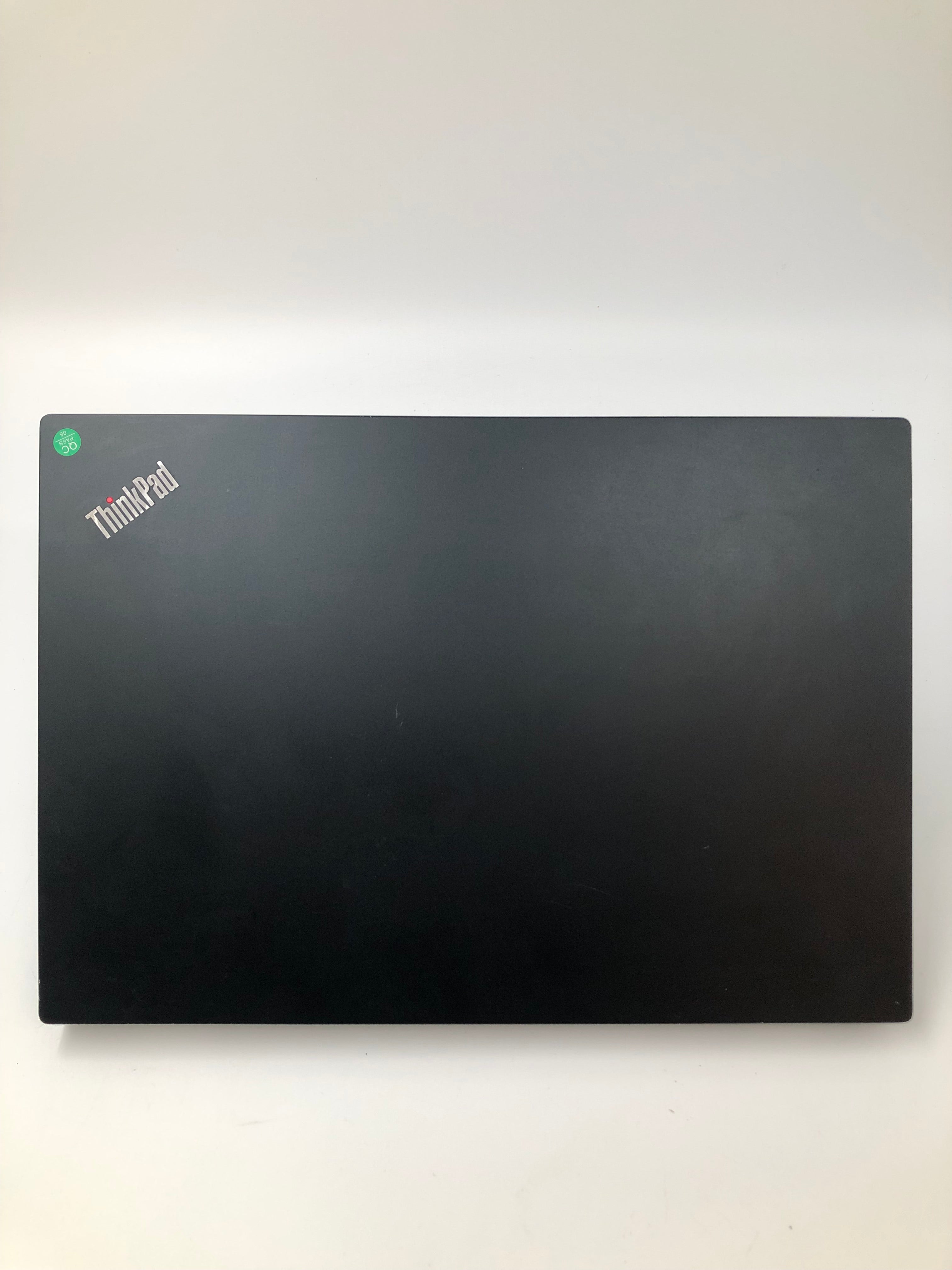 Lenovo ThinkPad L380 top view showing logo
