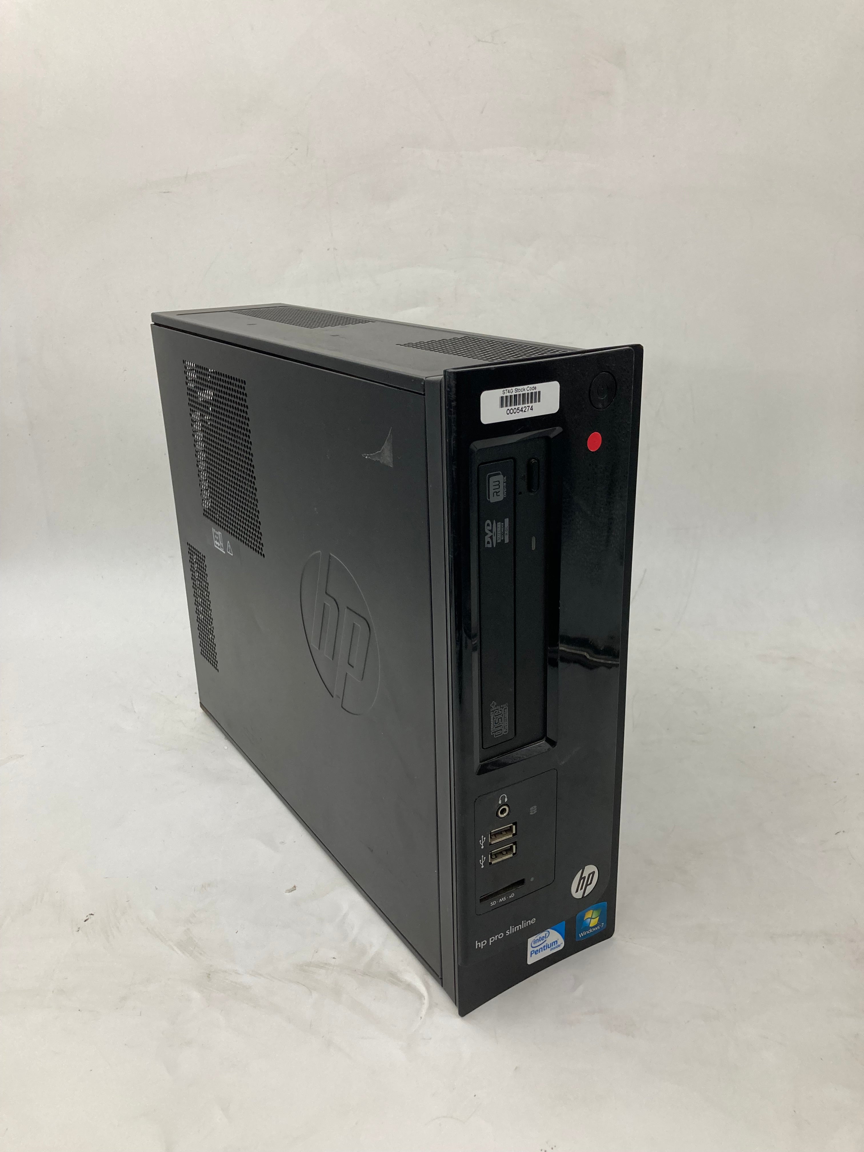 HP PRO 3300 SFF Intel Pentium G630 4GB RAM 500GB HDD No OS