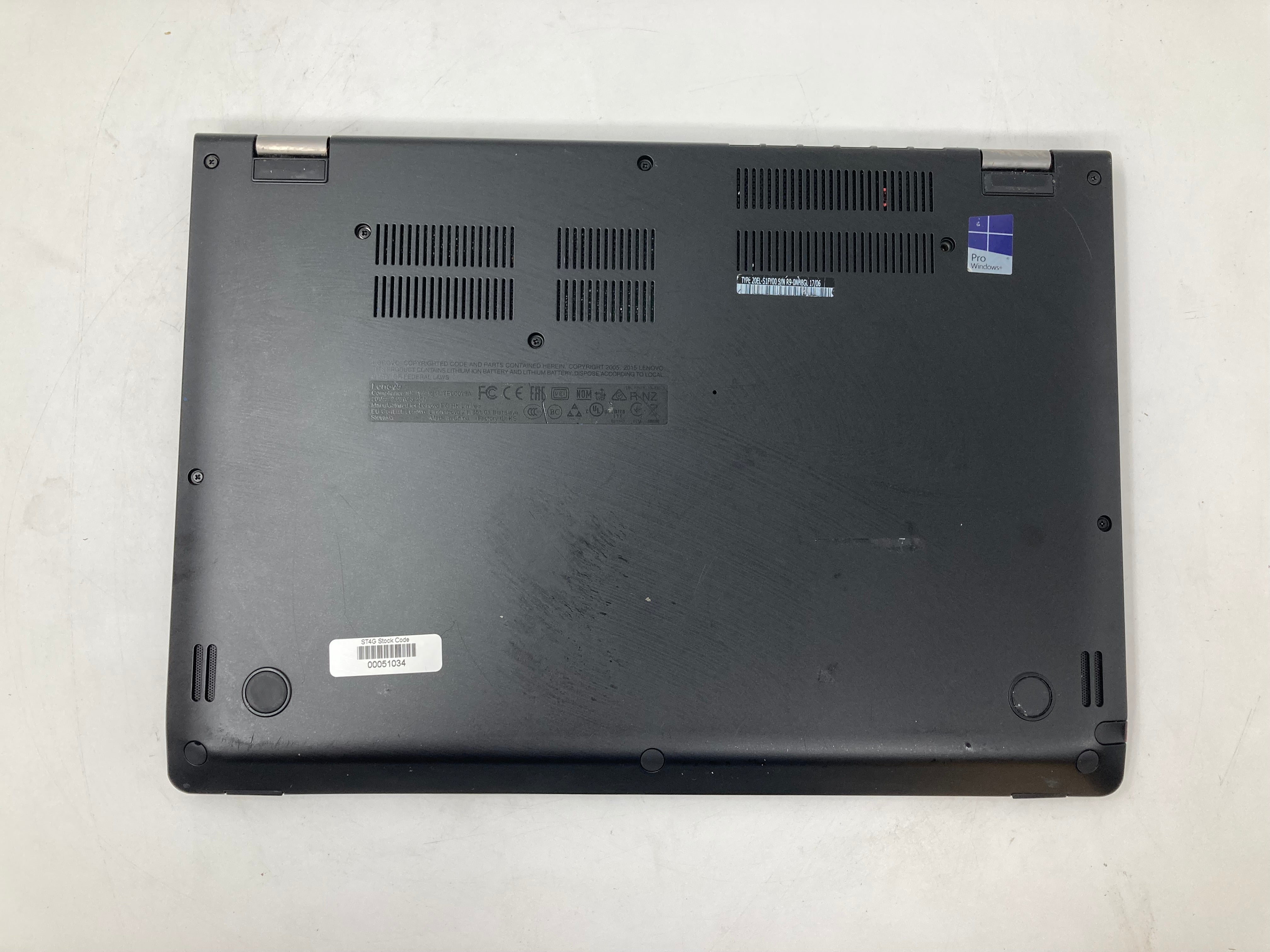 Lenovo Laptop ThinkPad Yoga 460 14" i5 6th Gen 8GB RAM No HDD No OS *Spares*