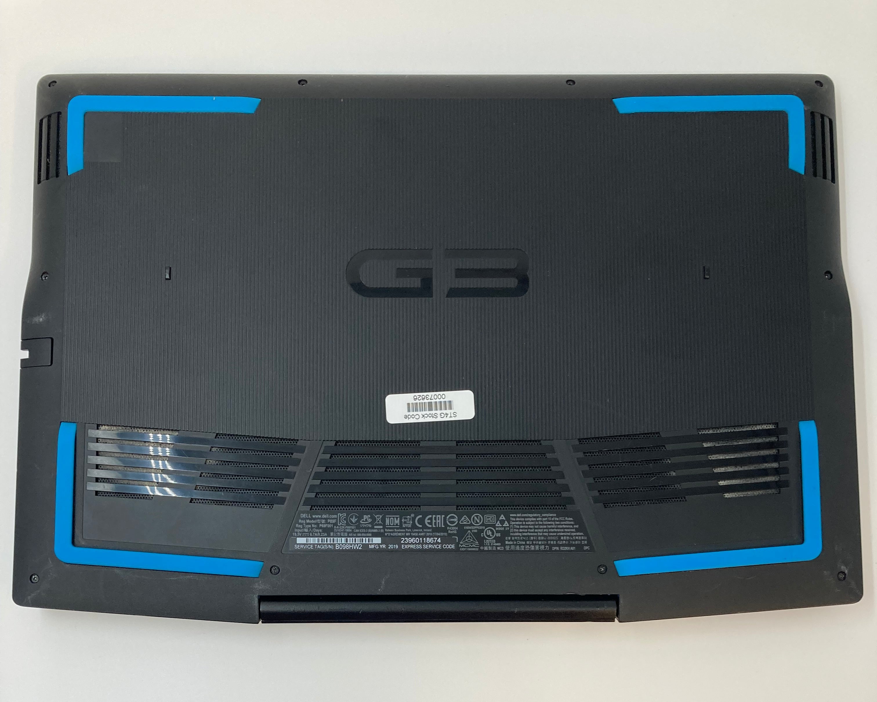 Dell G3 3590 | 15.6" FHD | i5 9th Gen | 8GB RAM | 512GB SSD | GTX 1650 | W11 Pro