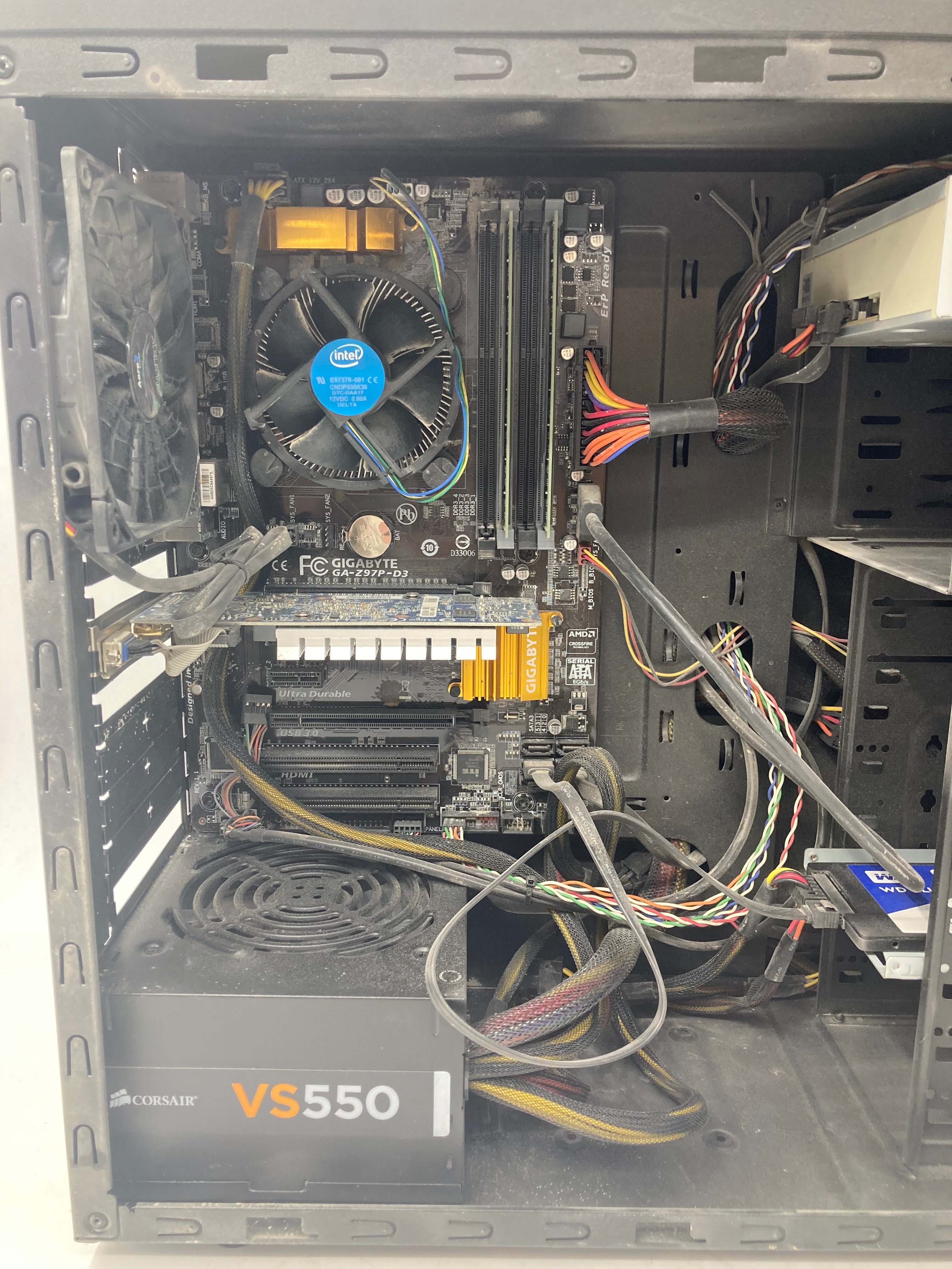 Cooler Master Desktop i5 4th Gen 8GB RAM 250GB SSD W10