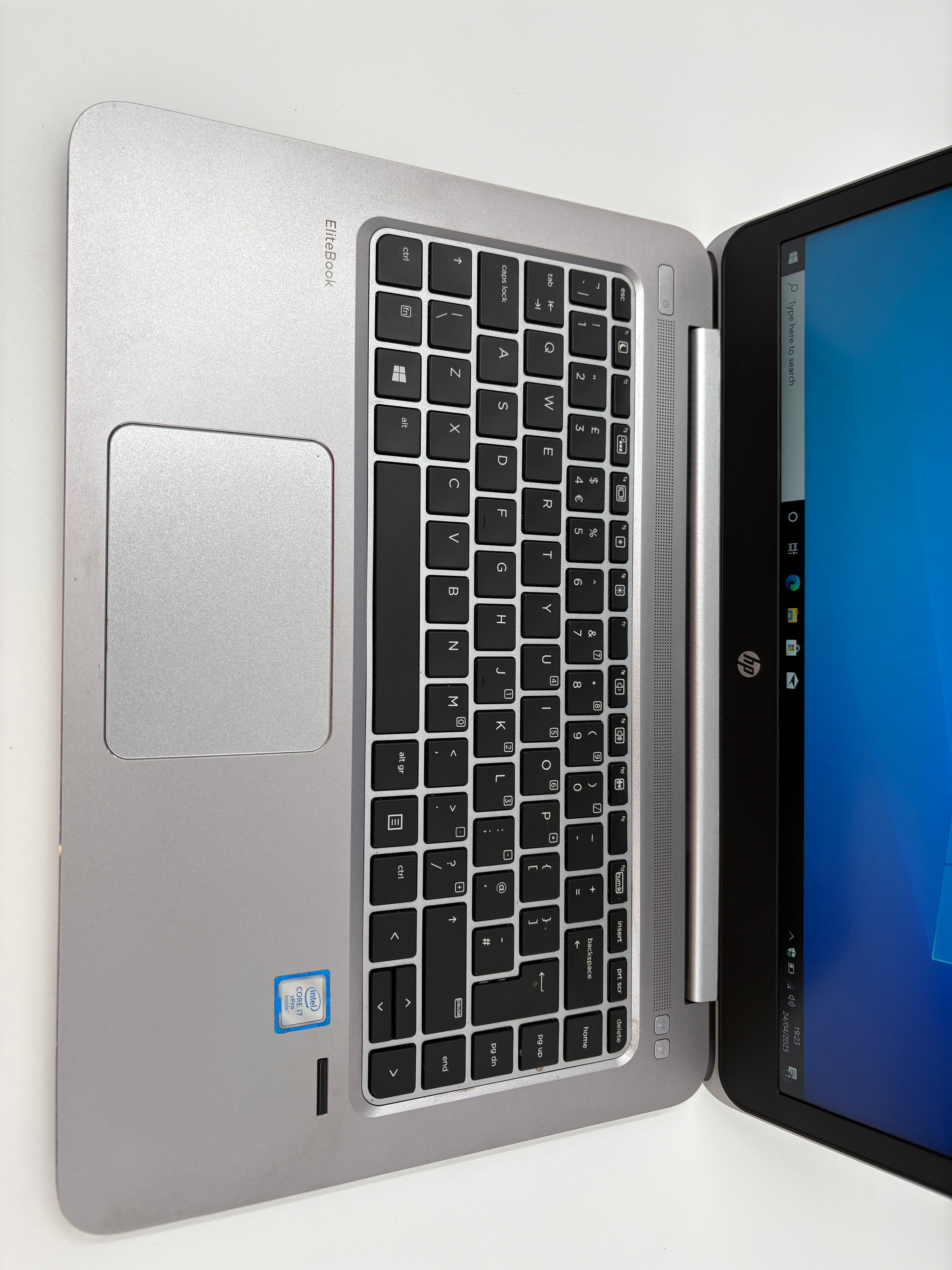 HP Laptop EliteBook Folio 1040 G4 14" i7 6th Gen 16GB RAM 256GB SSD W10 #2