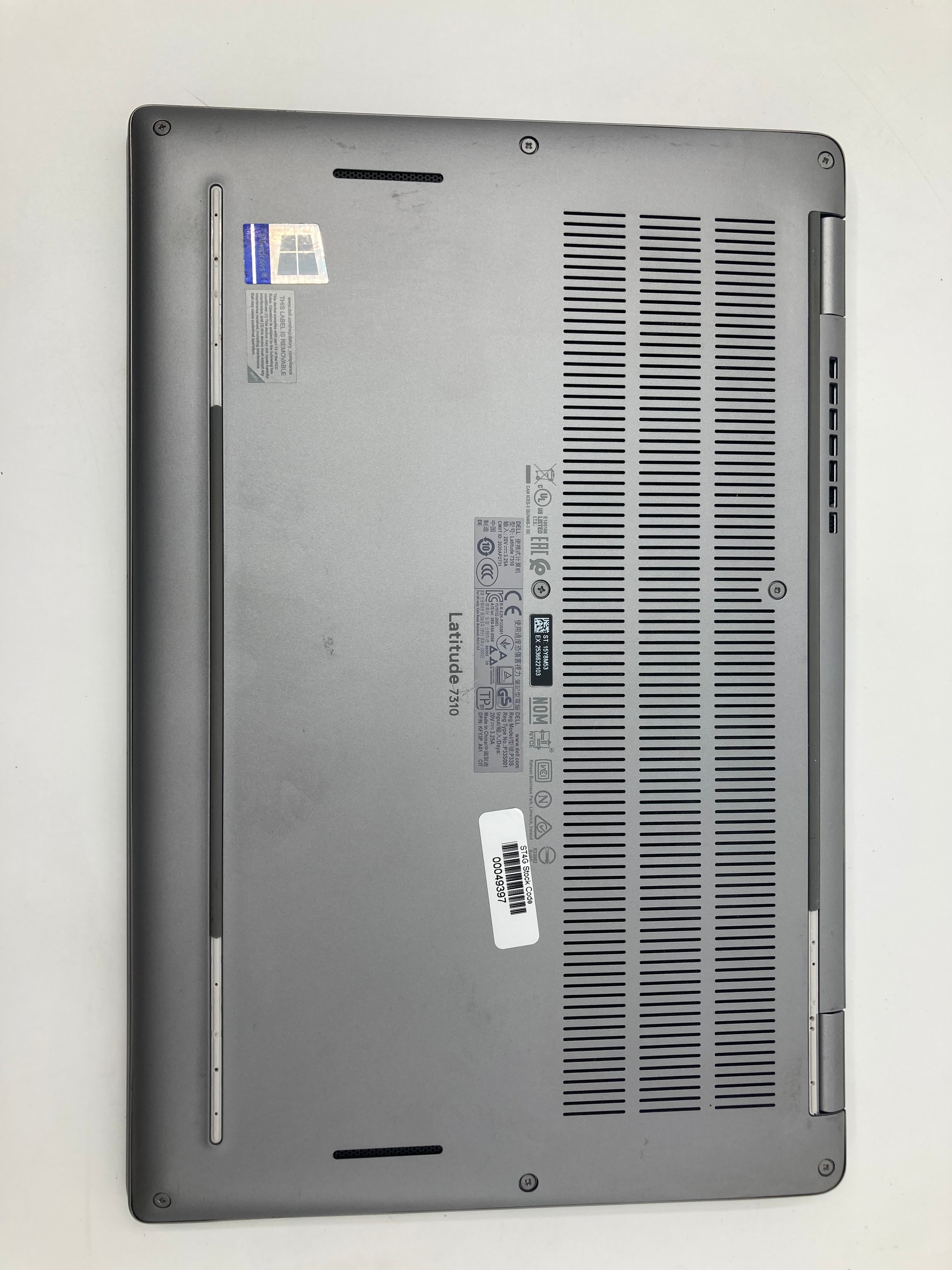 Dell Latitude 7310 13" Screen i5 10th Gen 8GB RAM 256GB SSD Win 11