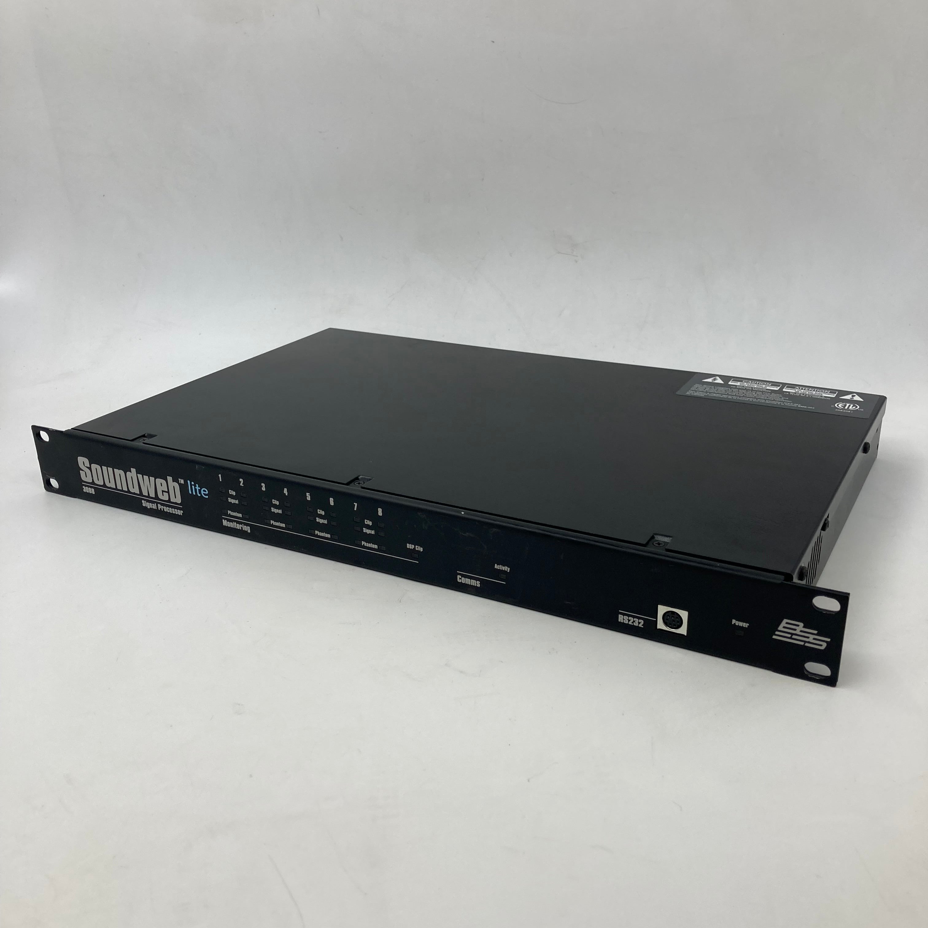 SoundWeb Signal Processor BSSSW3088MM-U - Black