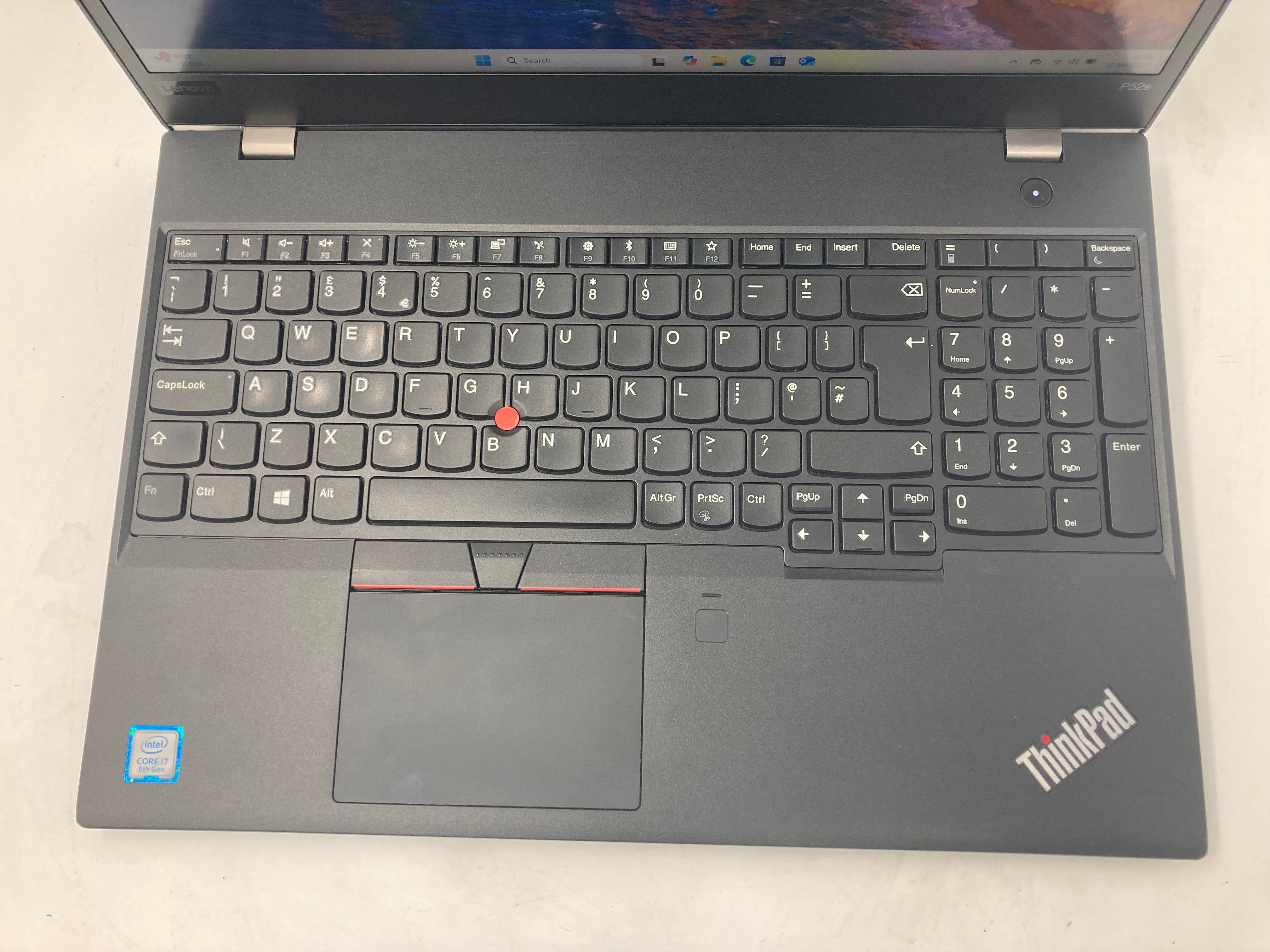 Lenovo ThinkPad P52s 15.6" Screen i7 8th Gen 16GB RAM 256GB SSD W11