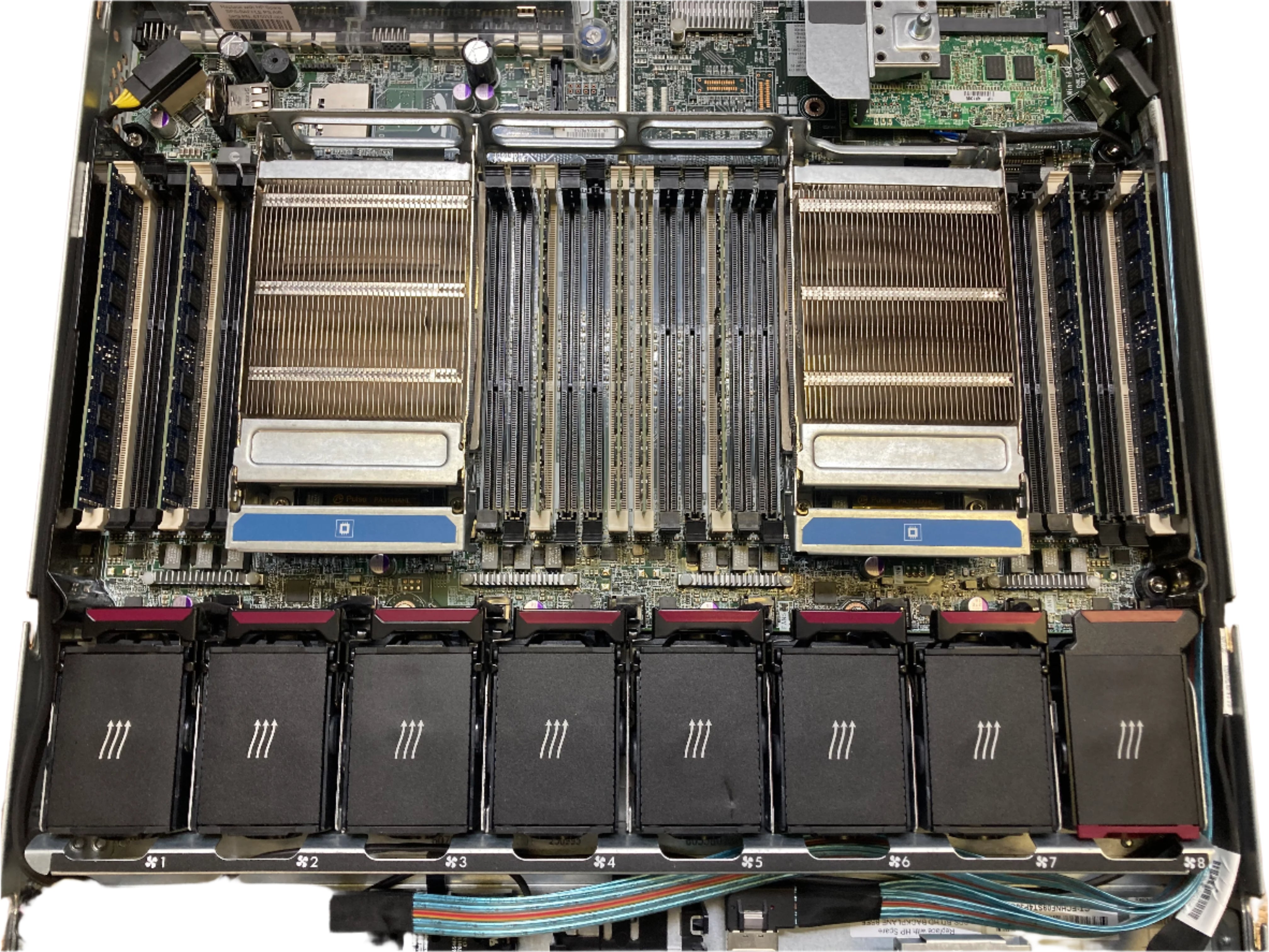HP Server ProLiant DL360p G8 8x 2.5" Bays 2x Xeon E5-2630 32GB RAM No HDD