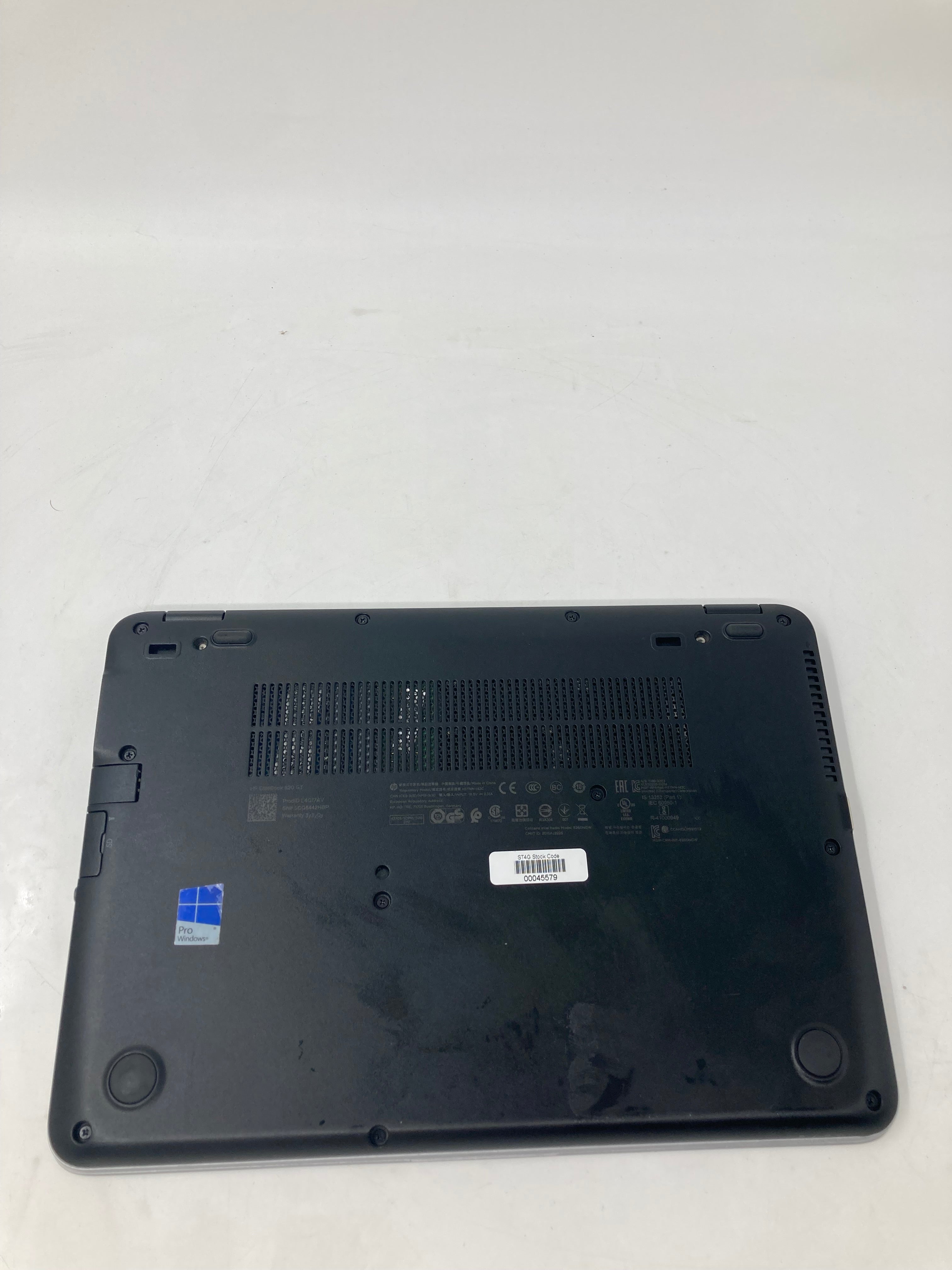 HP Laptop Elitebook 820 G3 12.5" Screem I5 6TH Gen 4GB RAM NO SSD NO OS