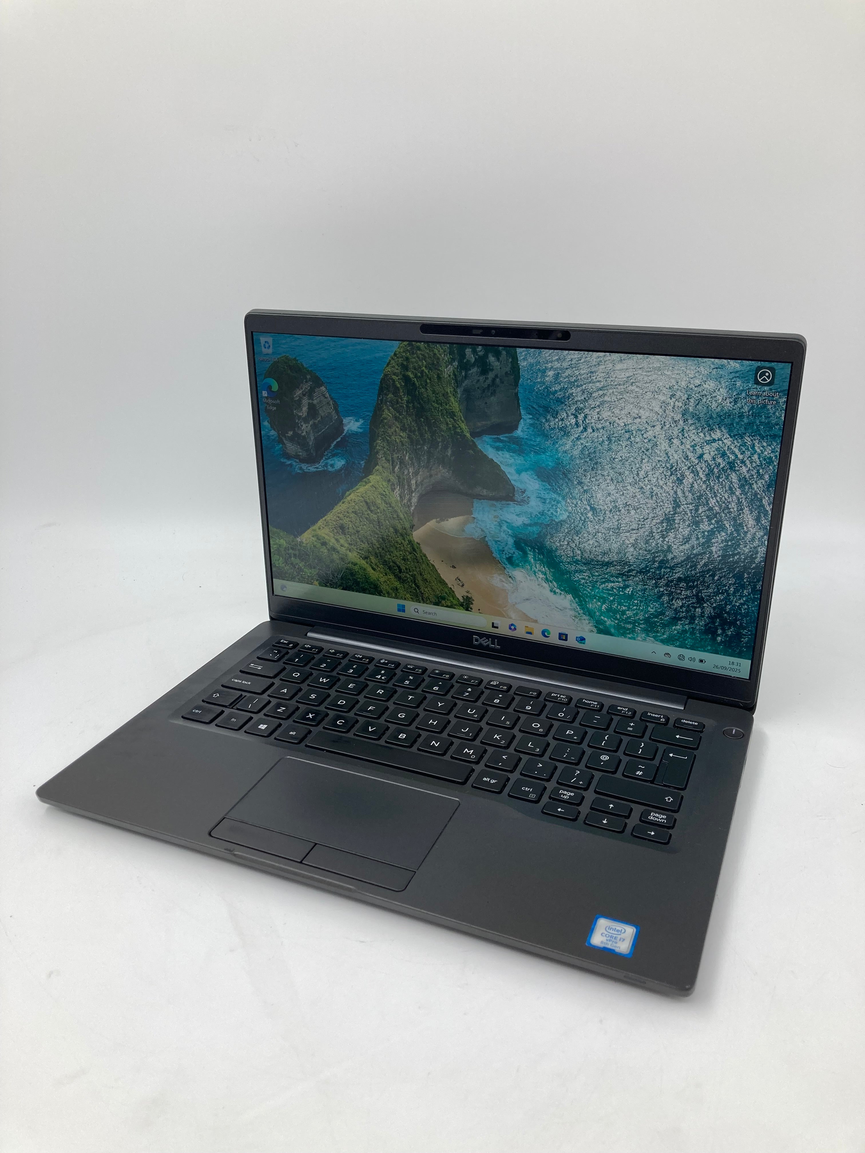 Dell Laptop Latitude 7400 14" i7 8th Gen 16GB RAM 256GB SSD W11 #7