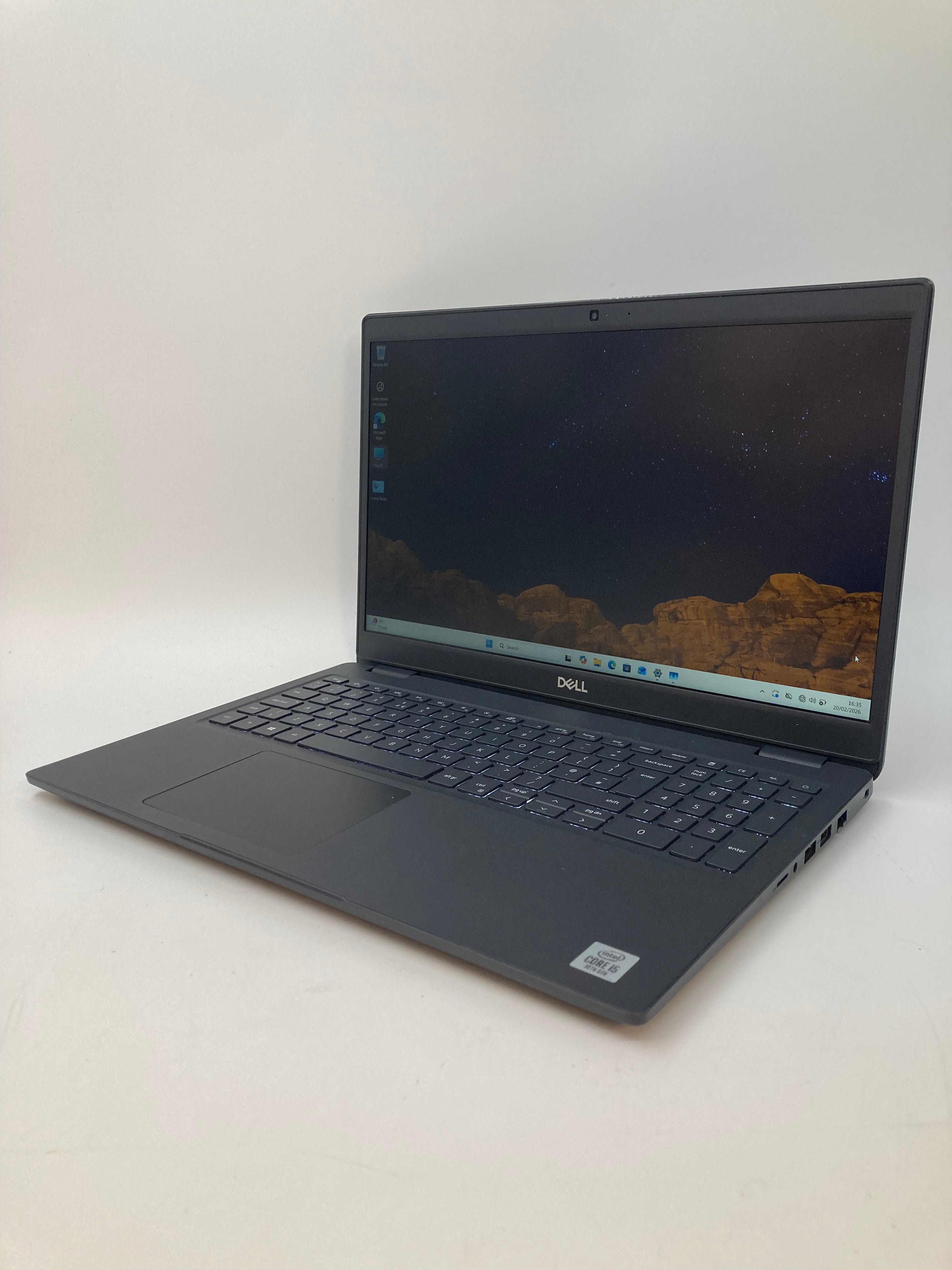 Dell Latitude 3510 front angled view showing keyboard and 15.6" screen