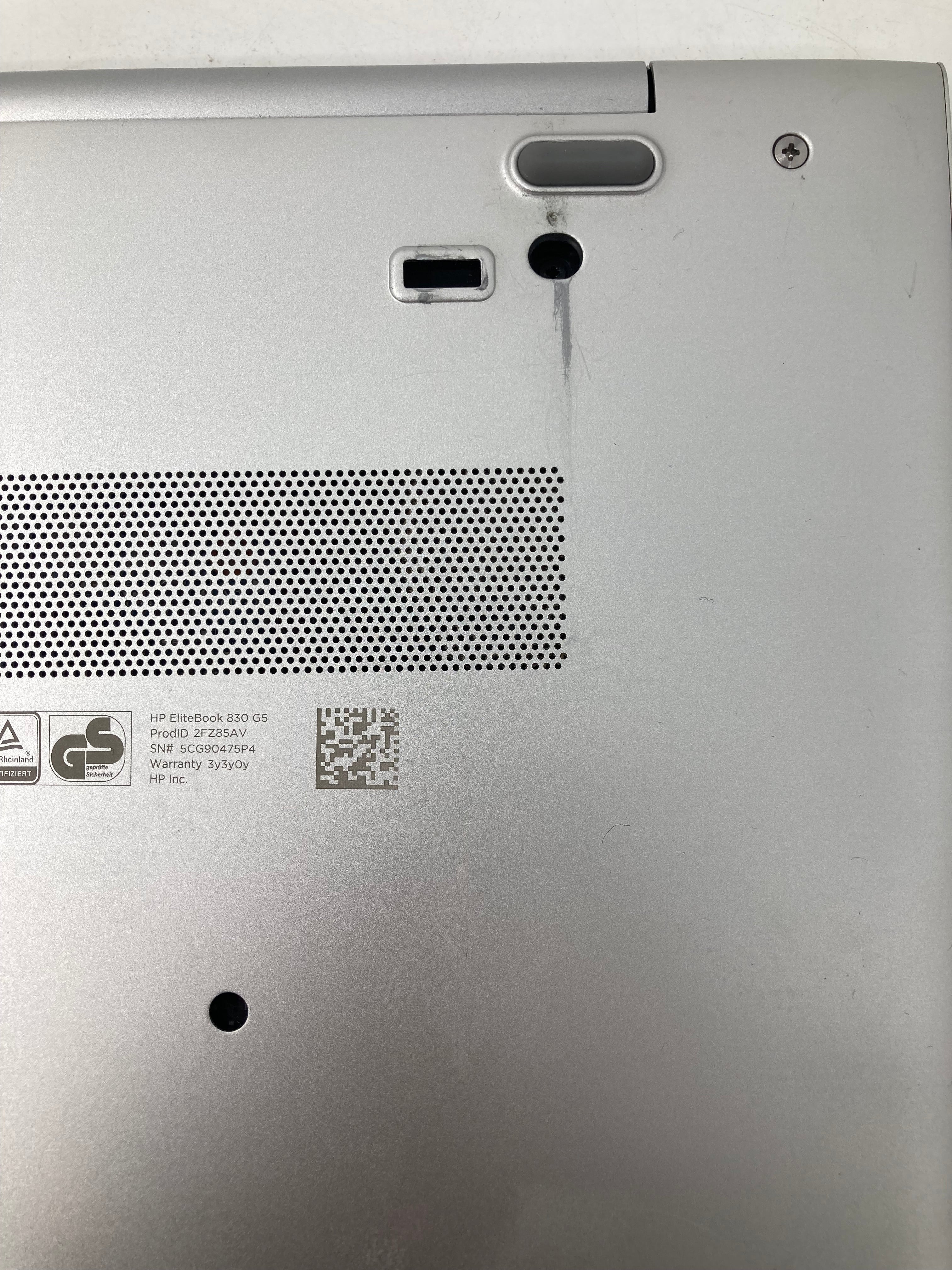 HP EliteBook 830 G5 13" Screen i7 8th Gen No RAM No SSD No OS *Spares*