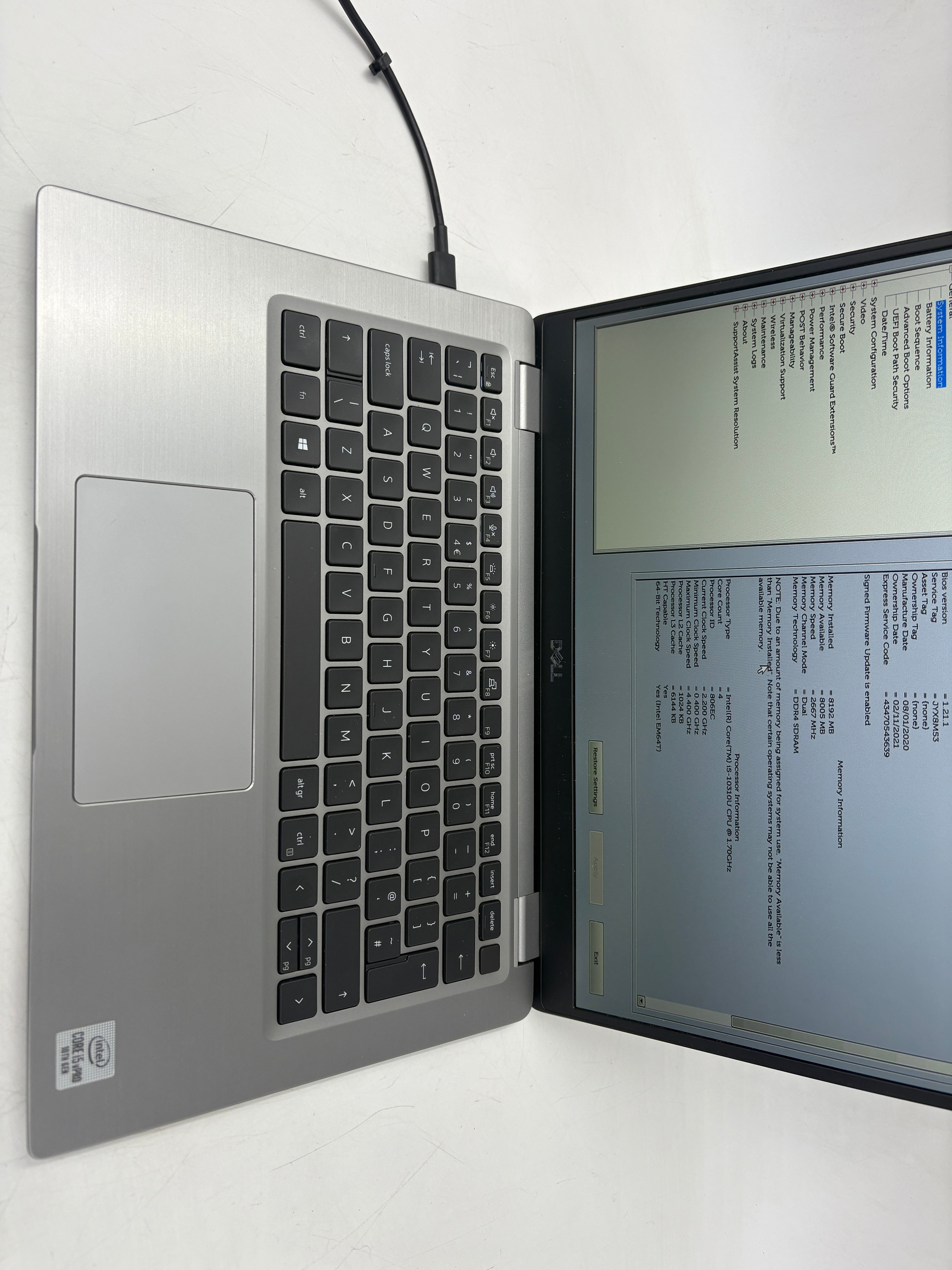 Dell Laptop Latitude 7310 13.3" Screen i5 10th Gen 8GB RAM 256GB SSD W11