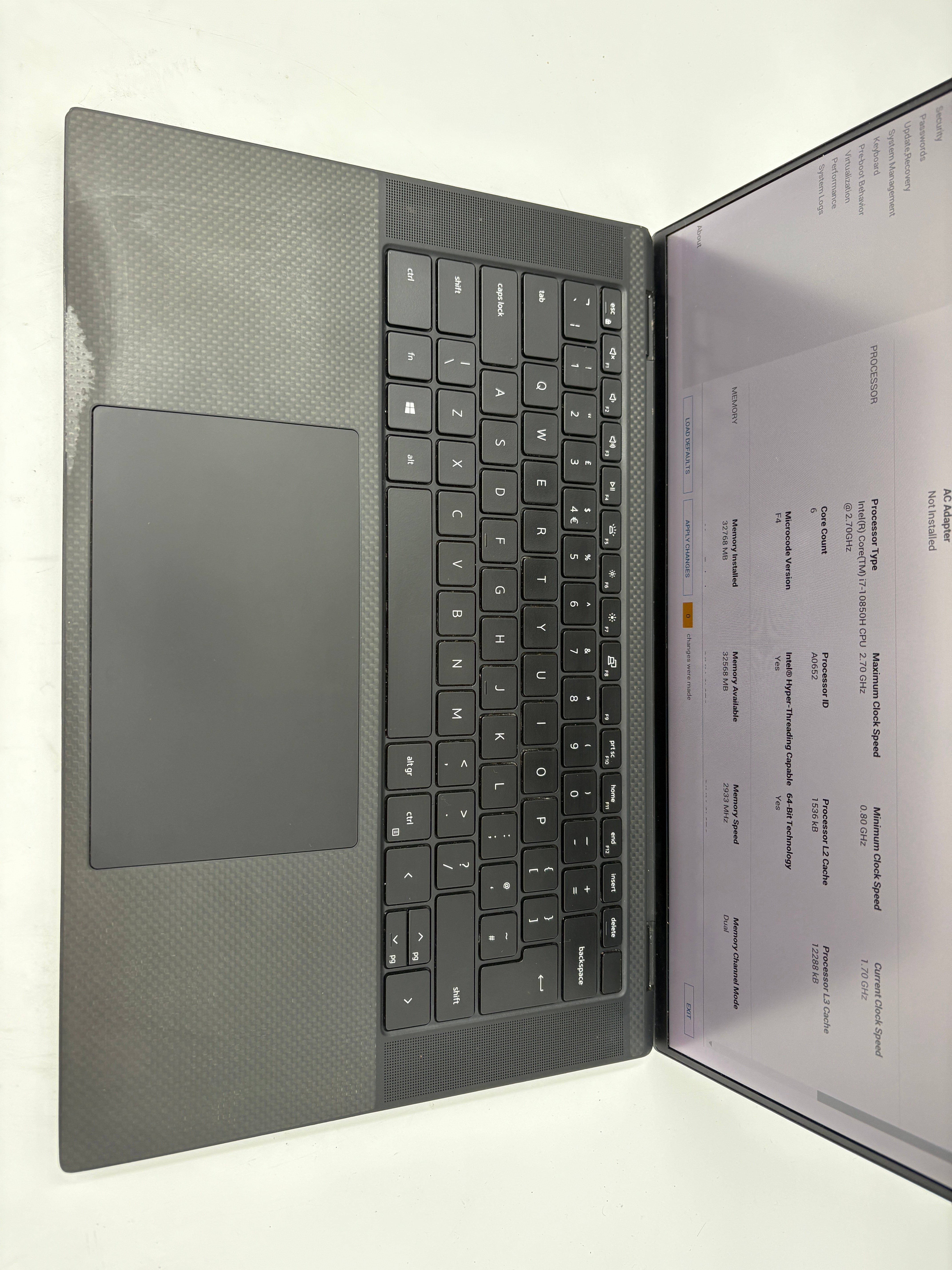 Dell laptop Precision 5550 15.6" Screen i7 10th Gen 32GB RAM 512GB SSD W11