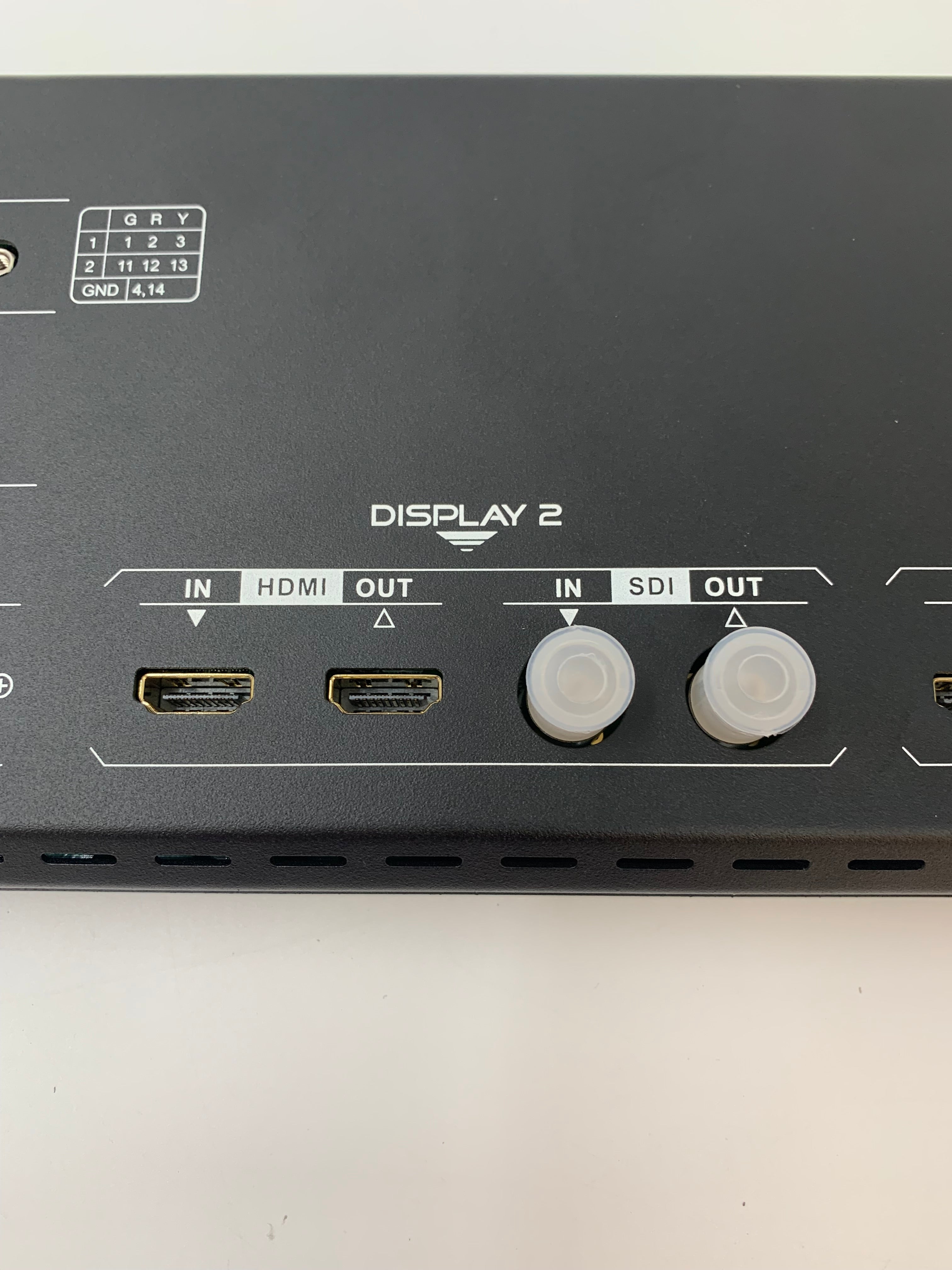 Lilliput RM-7029S 3U Rackmount Dual 7” SDI HDMI Video Broadcast Monitor Waveform