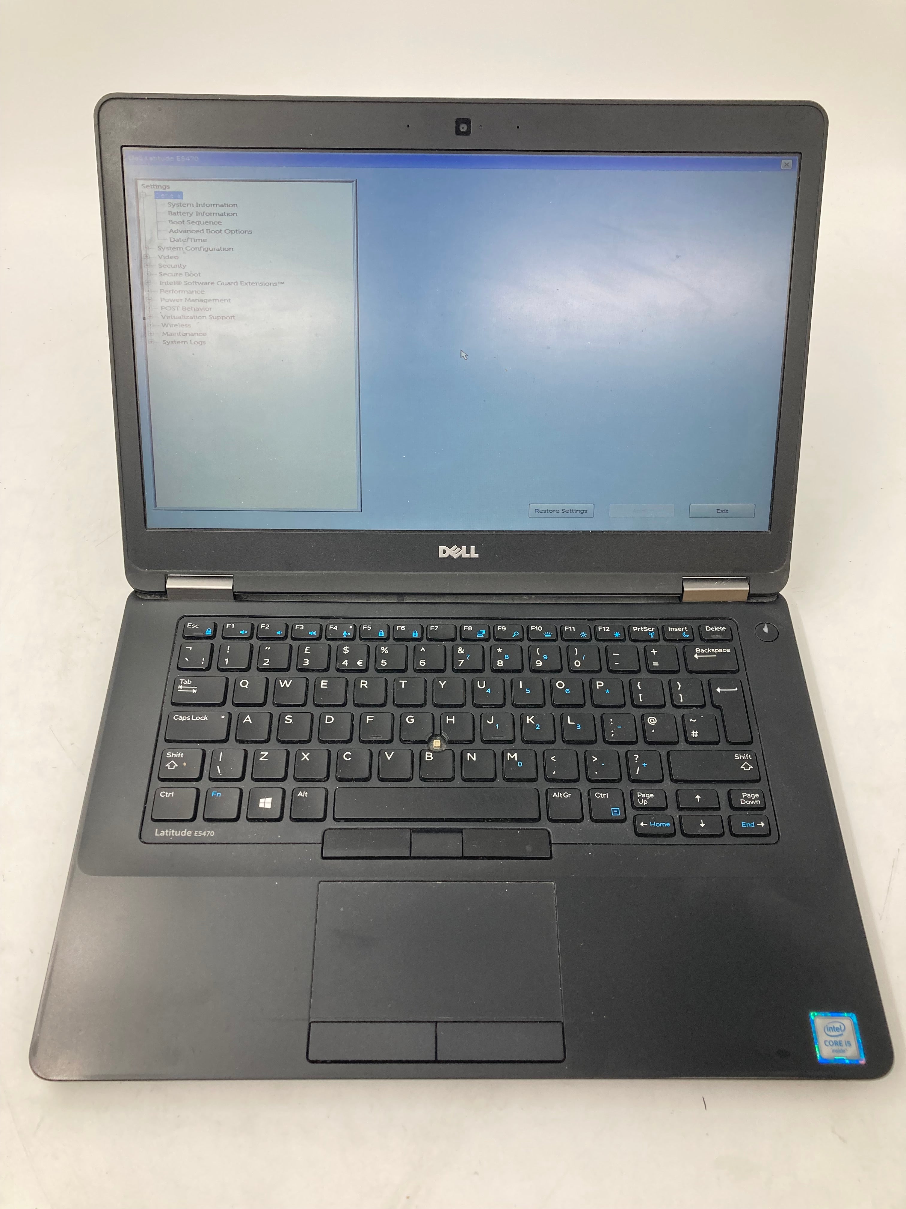 Dell Latitude E5470 14" Screen i5 6th Gen 4GB RAM No SSD -Spares-